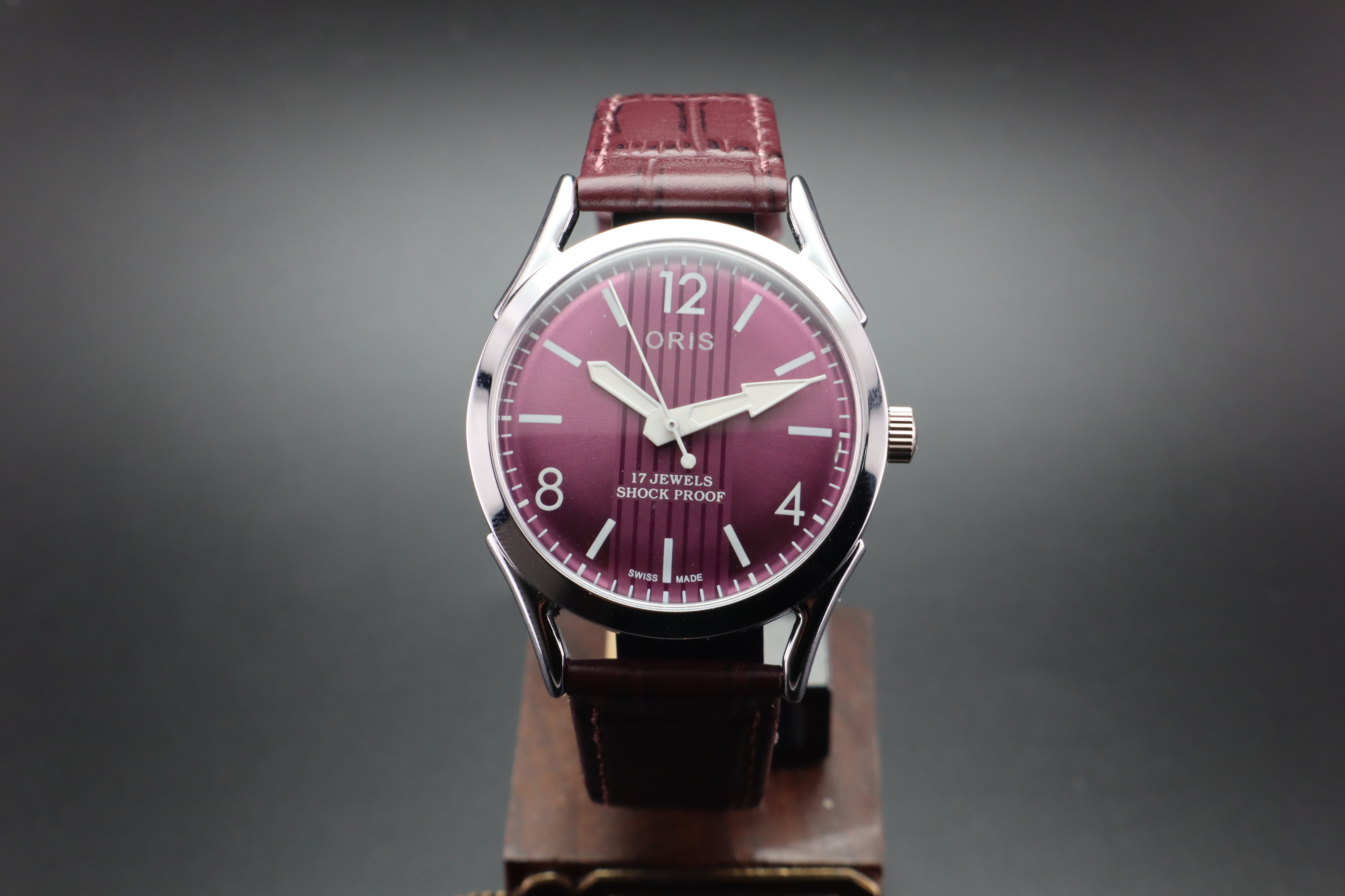 Vintage Oris Swiss ST-96 Hand Wind Mechanical Men's Watch - photo 2