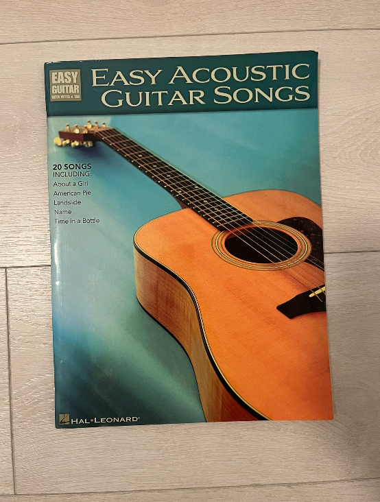 Easy Acoustic Guitar Songs Songbook