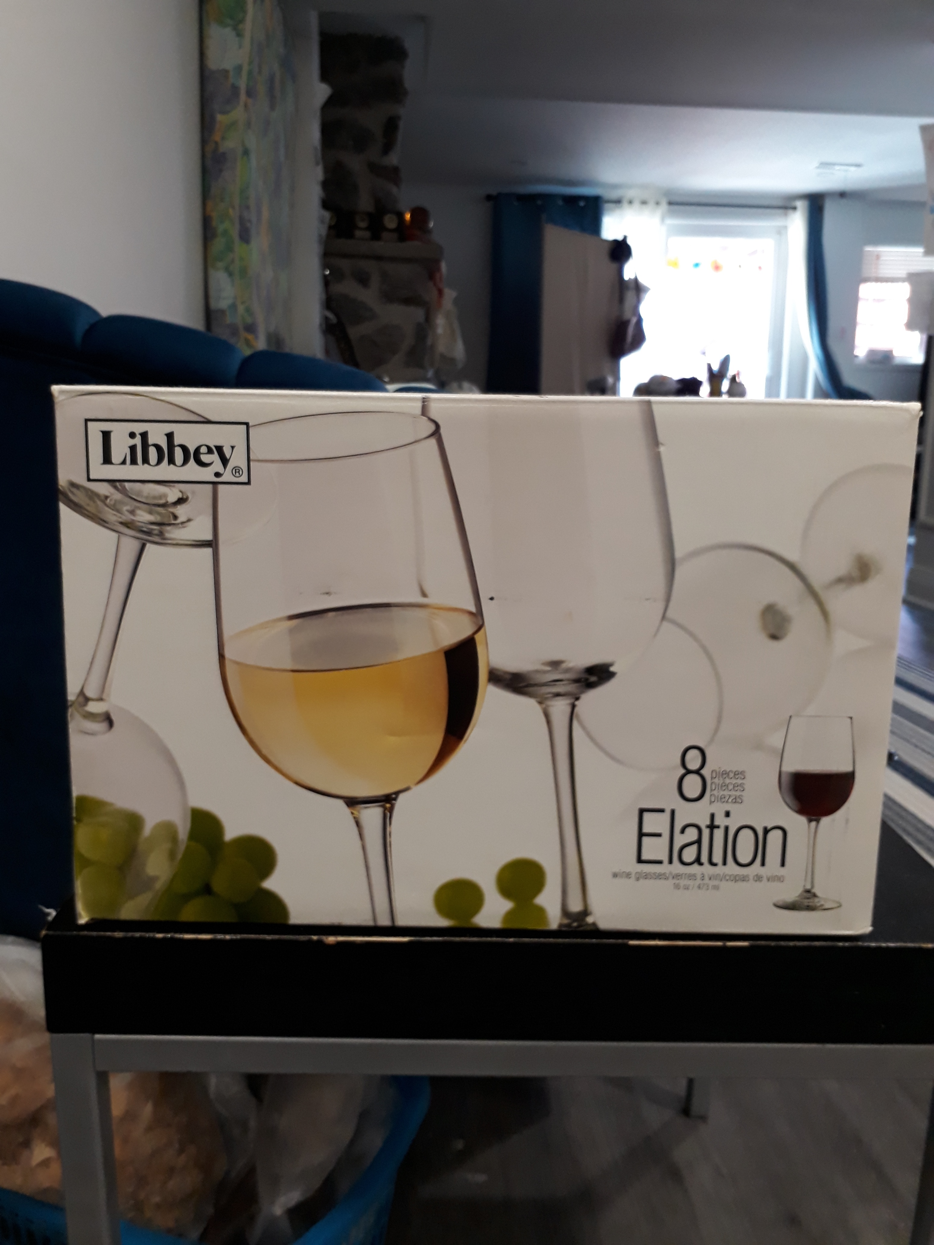 Libbey Elation 8 Piece Wine Glass Set