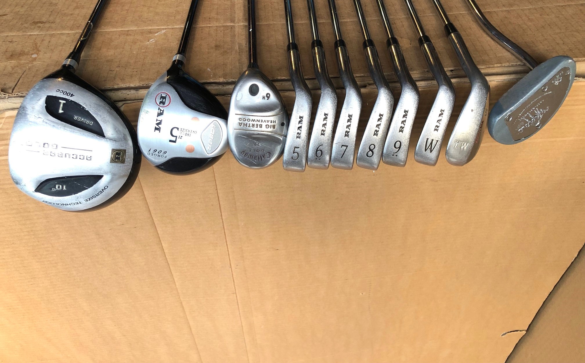 Full set of golf clubs & golf bag - right hand - photo 4