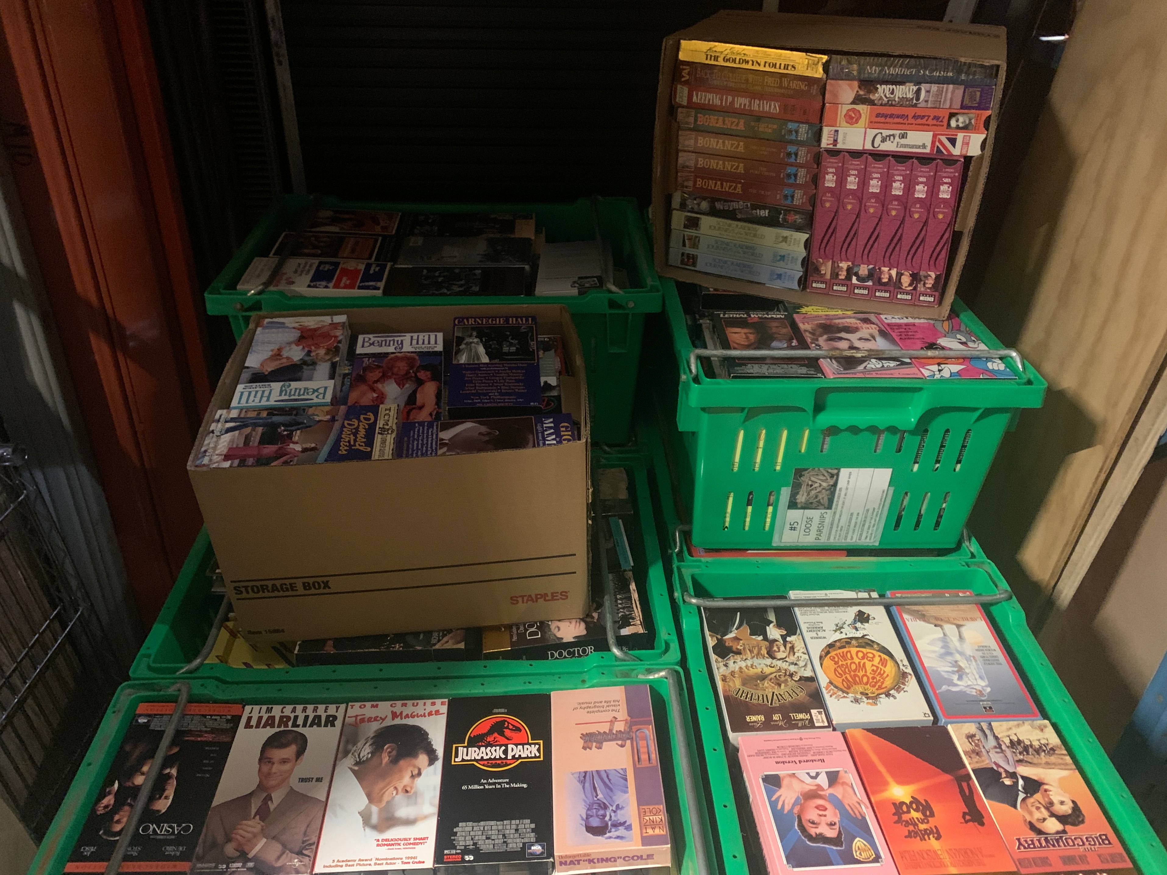 Commercial VHS Releases Large Bulk Collection Approx. 1,300+ VHS - photo 3