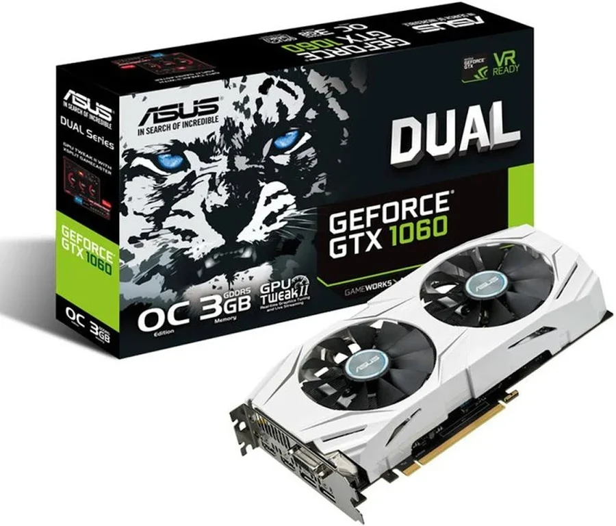 GPU - Asus (Republic of Gamers) GeForce GTX 1060
