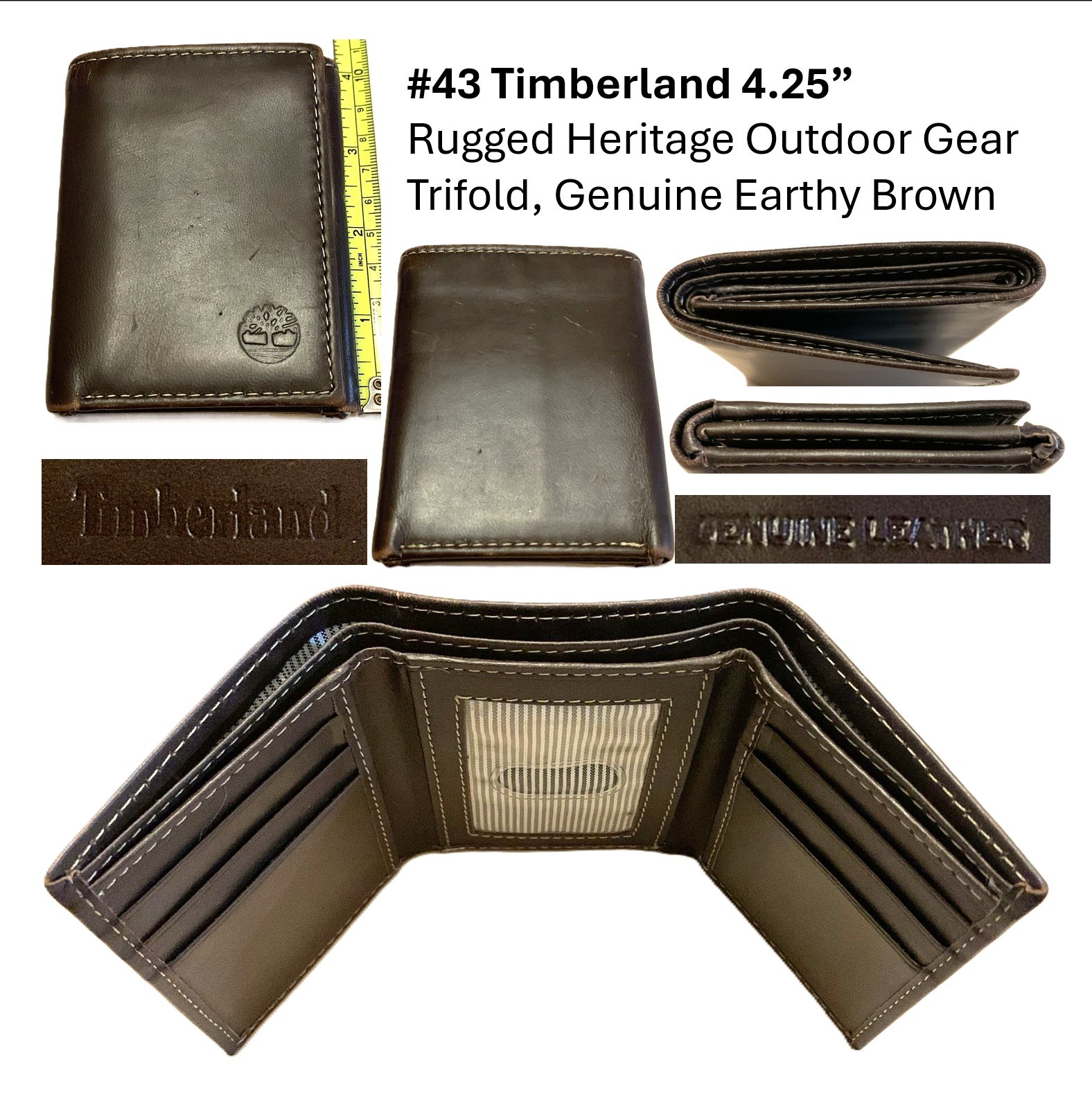 Men's Designer Wallets - Roots Hilfiger Fossil Timberland etc - photo 5