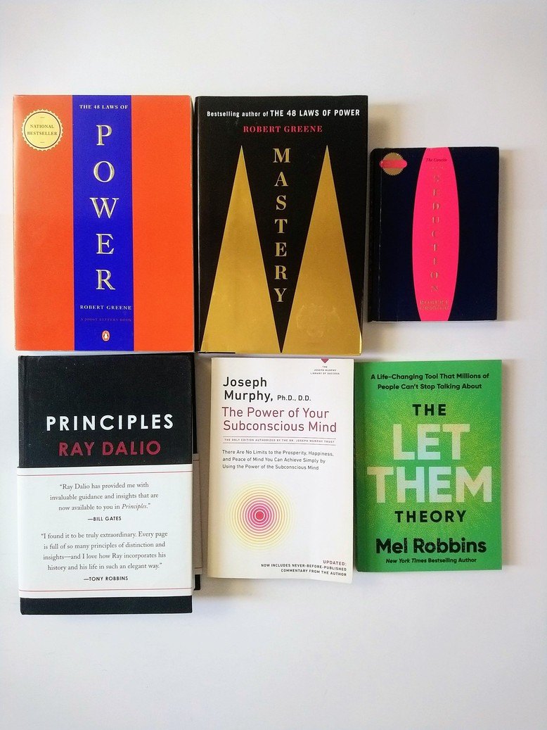 Robert Greene & Other Mega-Popular Self-Help books!