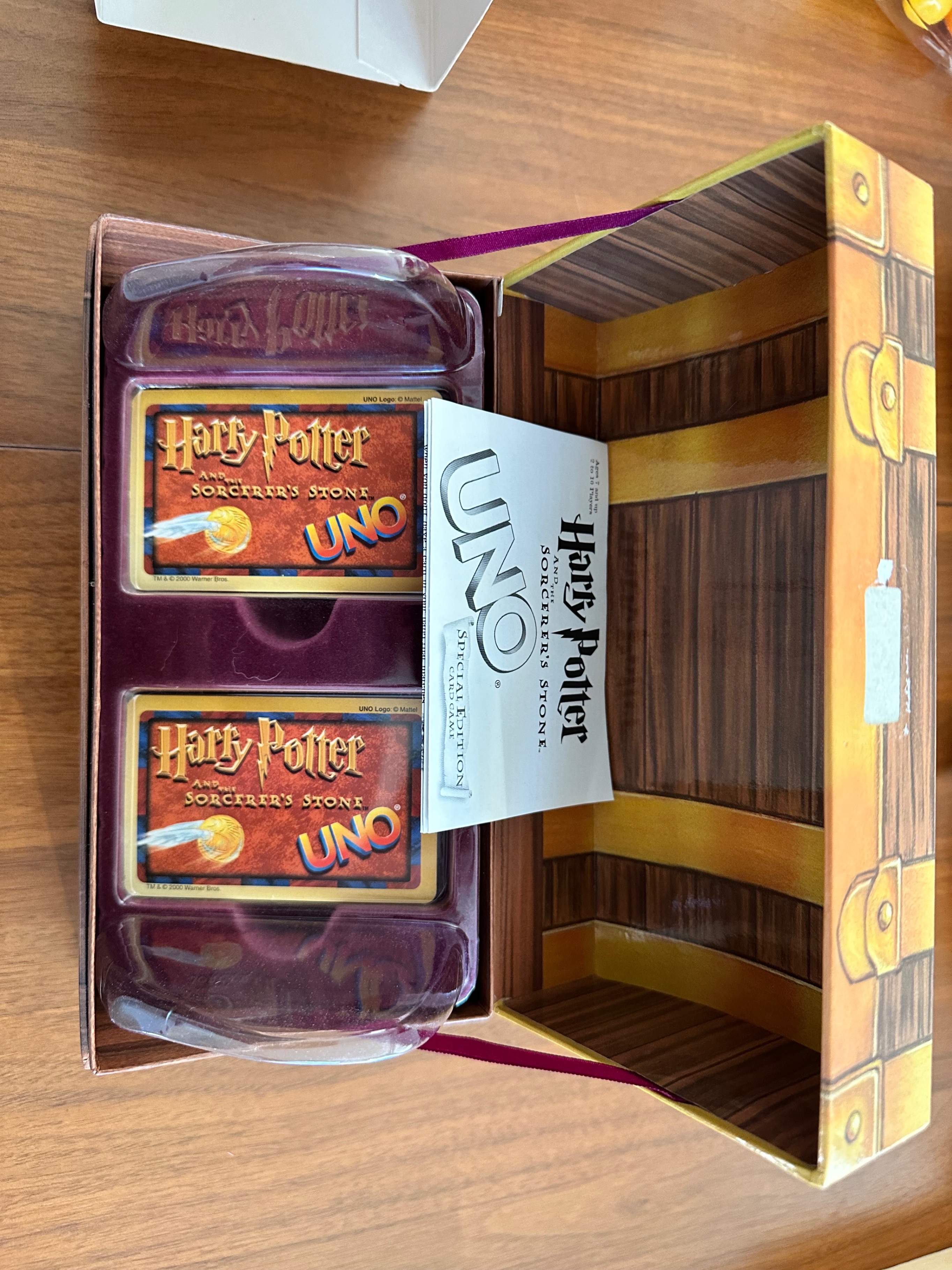 UNO Harry Potter Sorcerer's Stone Special Edition Card Game - photo 3