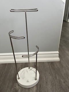 New Jewellery Stand with Marble Colour Base