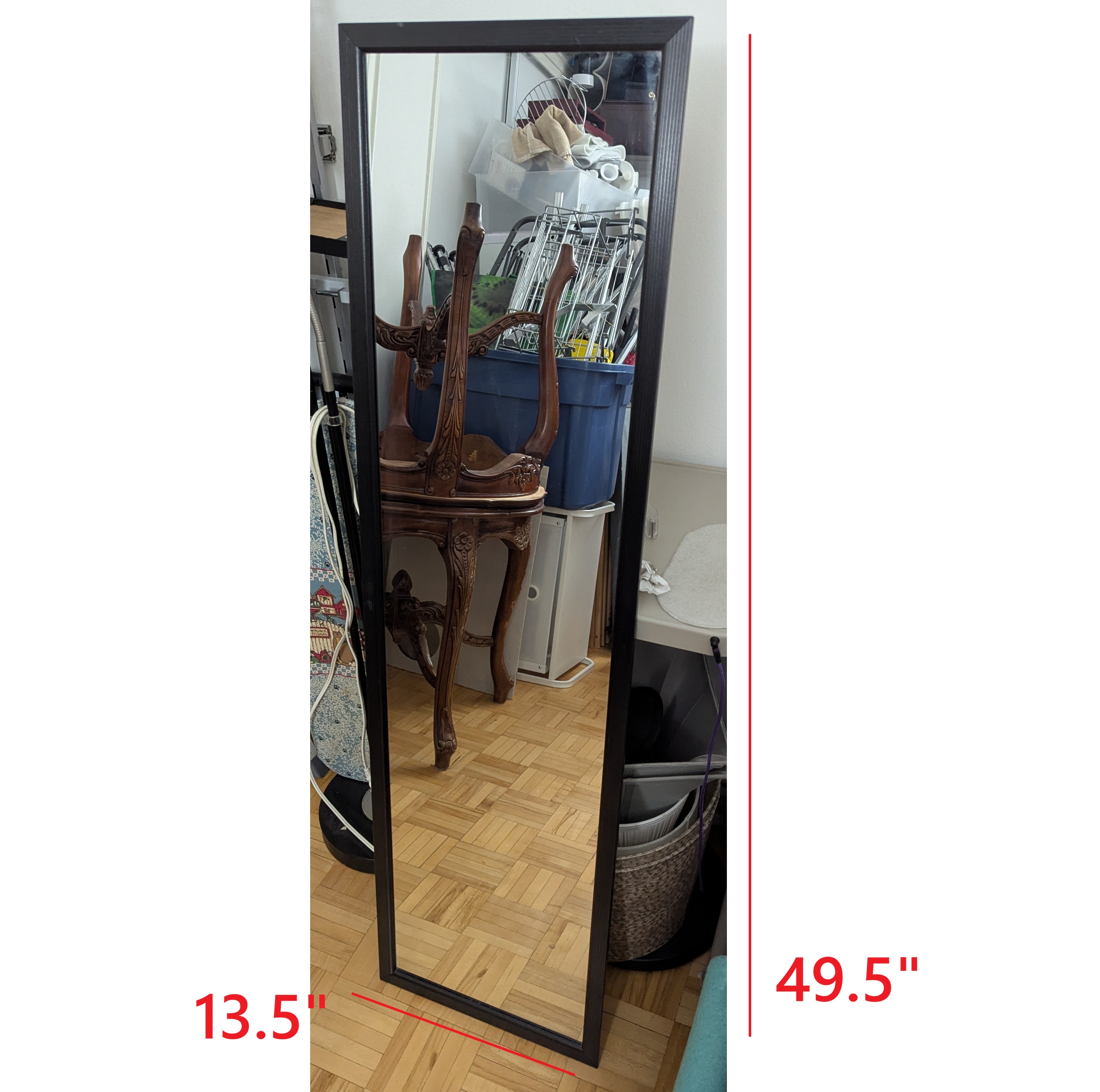 49x13" Mirror Full-length on wall \ door mirror