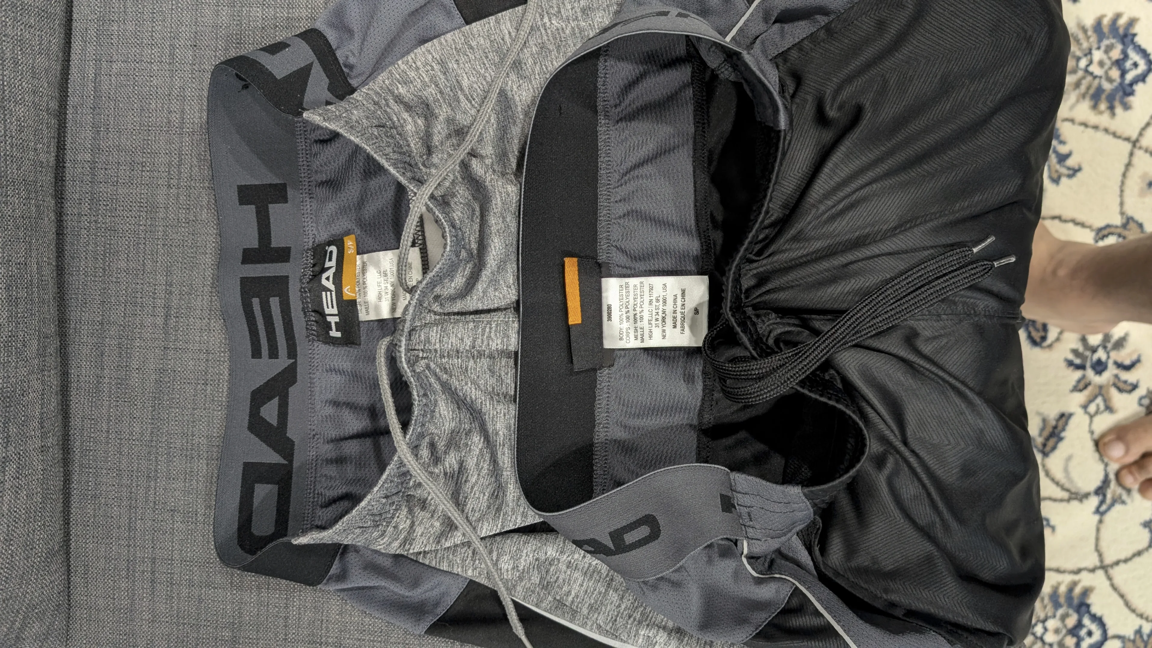 Puma and Head Athletic Wear Bundle