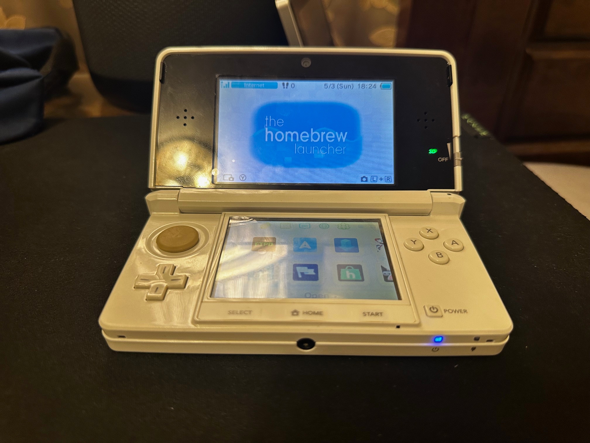 Modded Nintendo 3DS