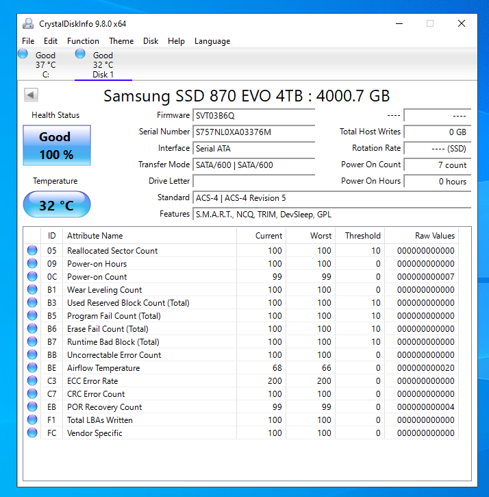 Samsung 870 EVO 4TB SSD - New Open Box - photo 2