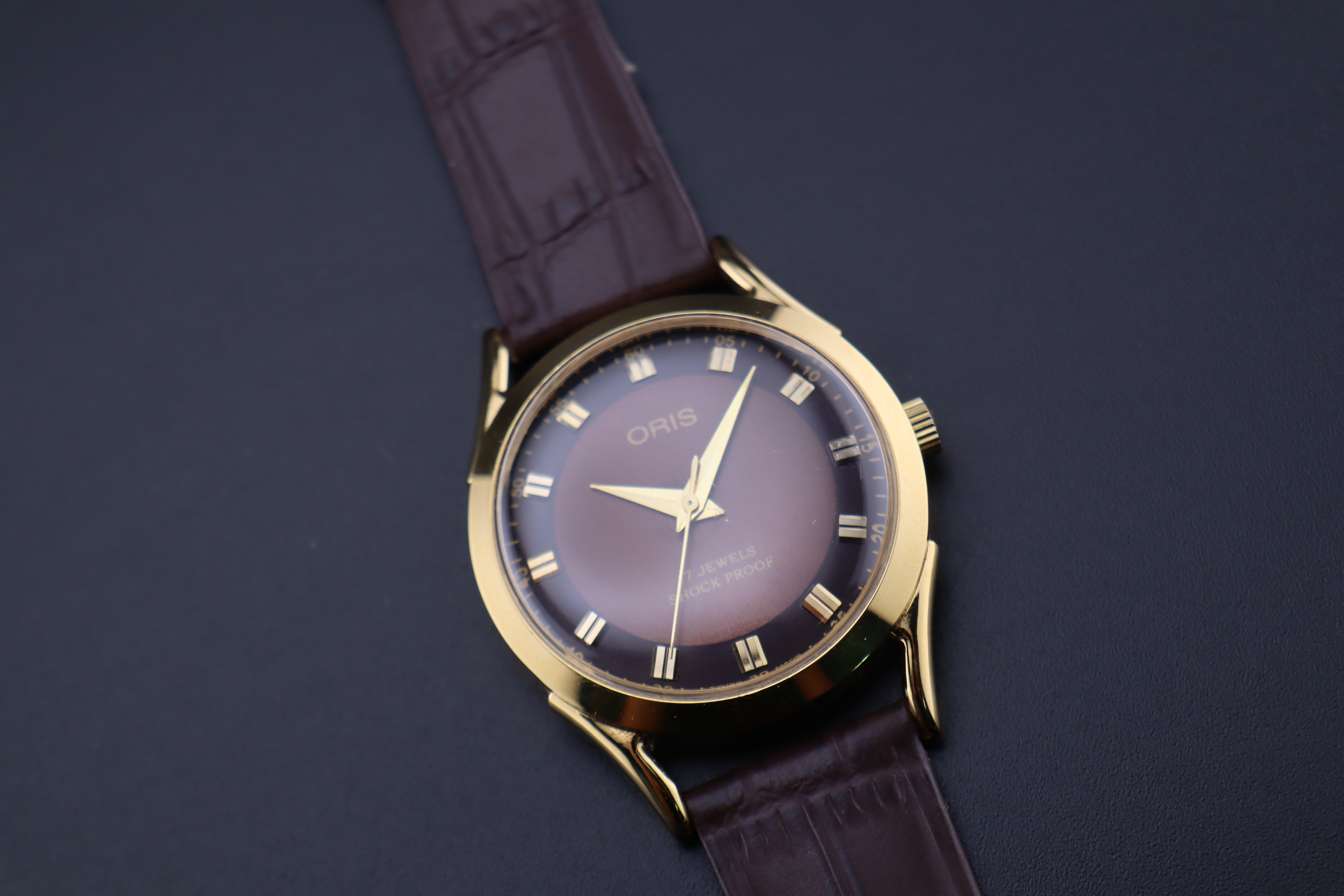 Vintage Oris Swiss ST-96 Hand Wind Mechanical Men's Watch - photo 2