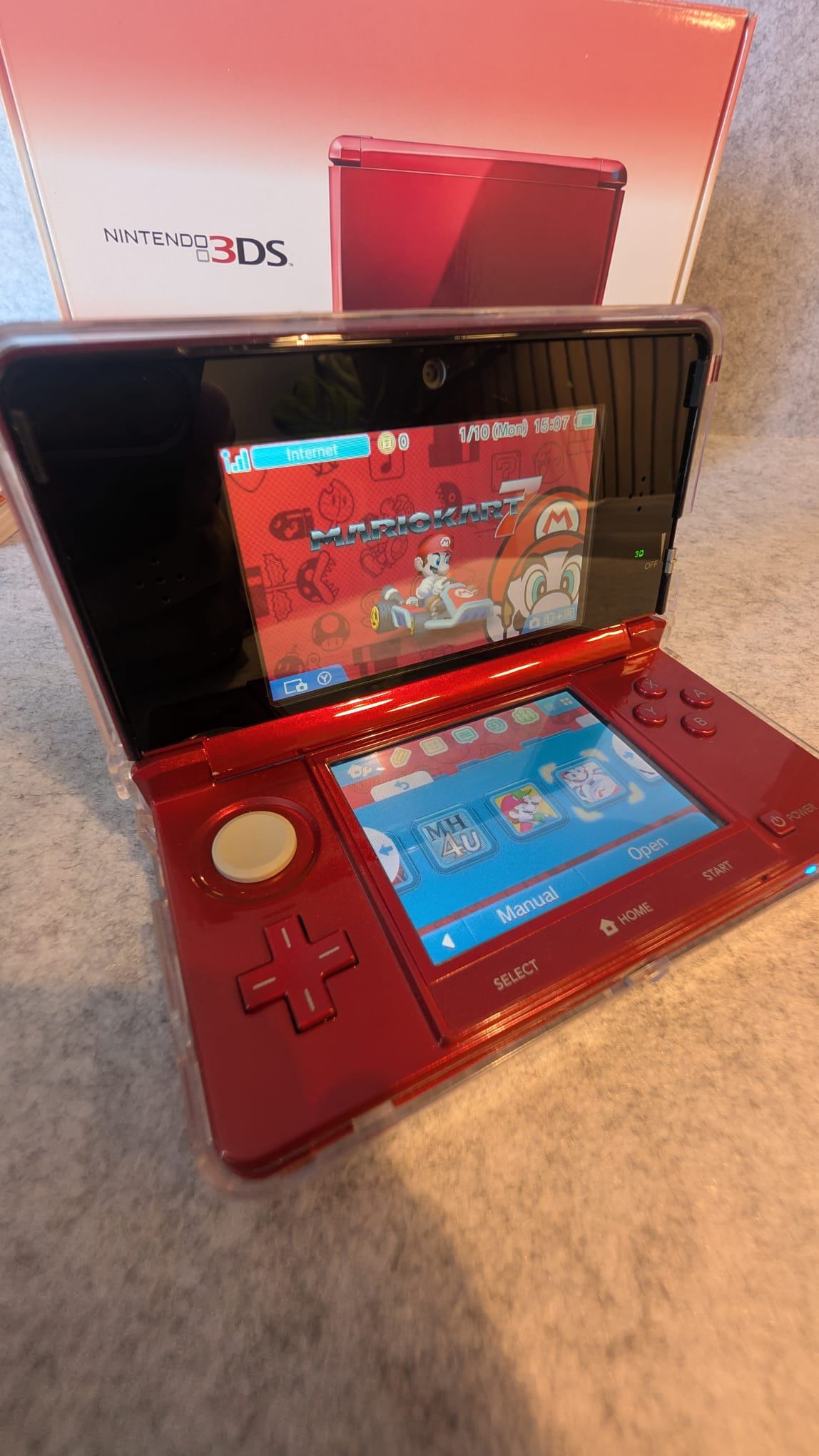 Nintendo 3DS Moded with box - photo 2