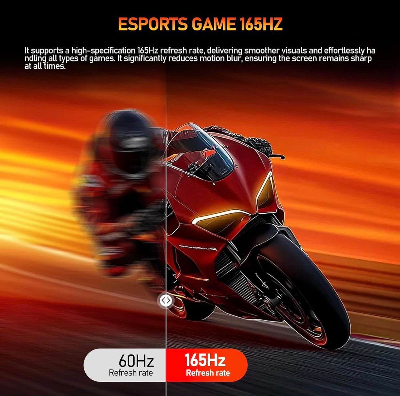 49" Ultra-Wide 1500R Gaming Monitor DQHD 1ms 165Hz FreeSync 120% - photo 4