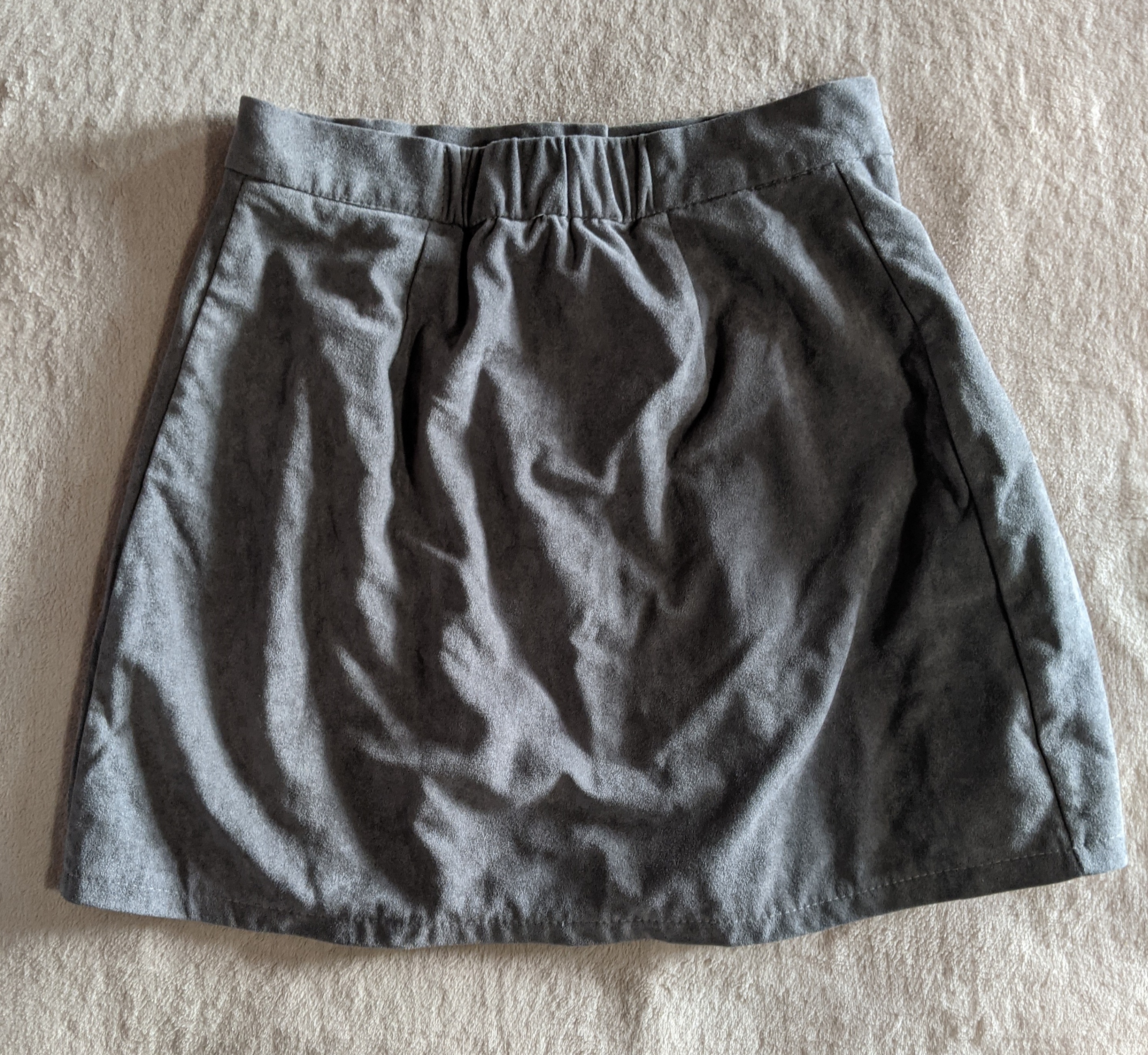 High-Waisted Pleated Button-Up Skirt - photo 3