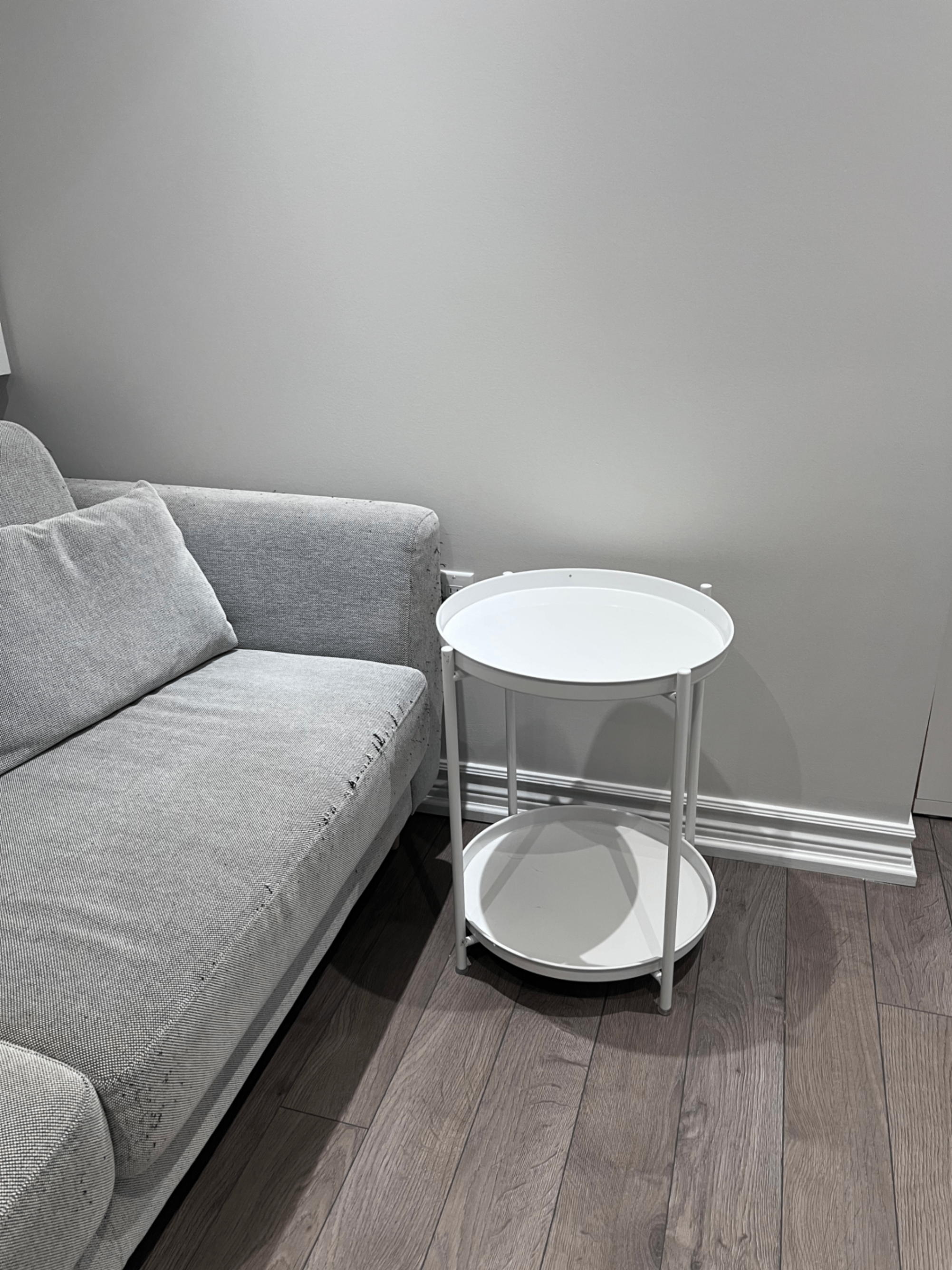 IKEA GLADOM Tray Table - White - photo 2