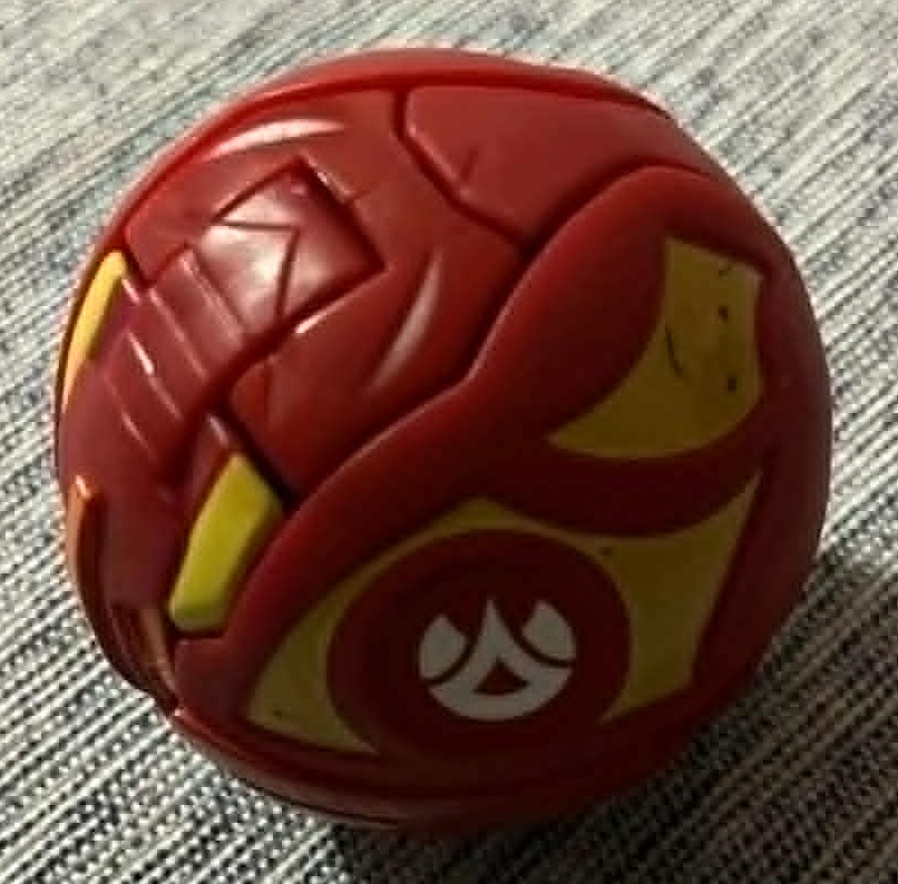 McDonalds Bakugan Red Helix Dragonoid Pyrus Gundalian Invaders
