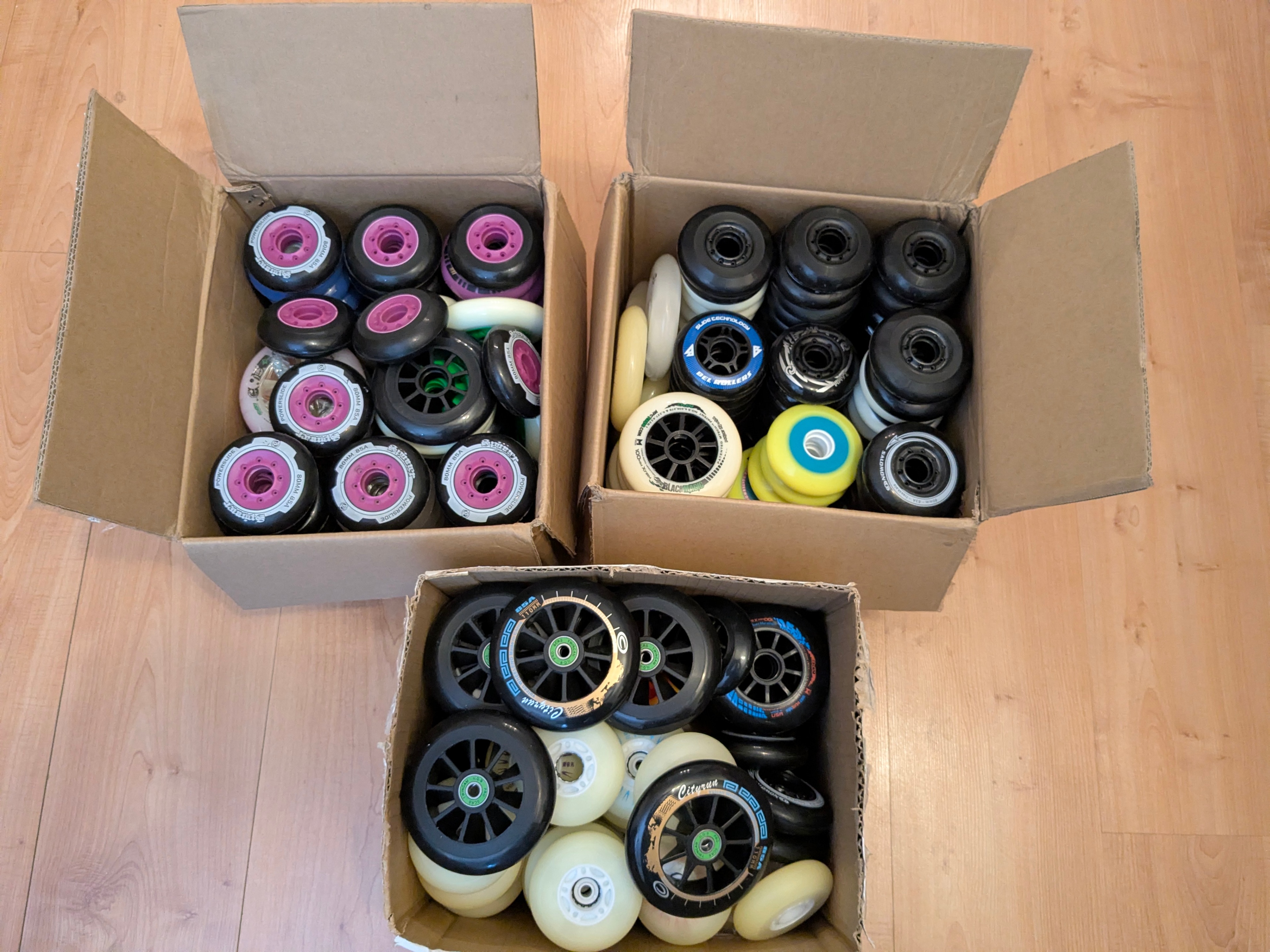 Rollerblading Inline skating wheels - All sizes