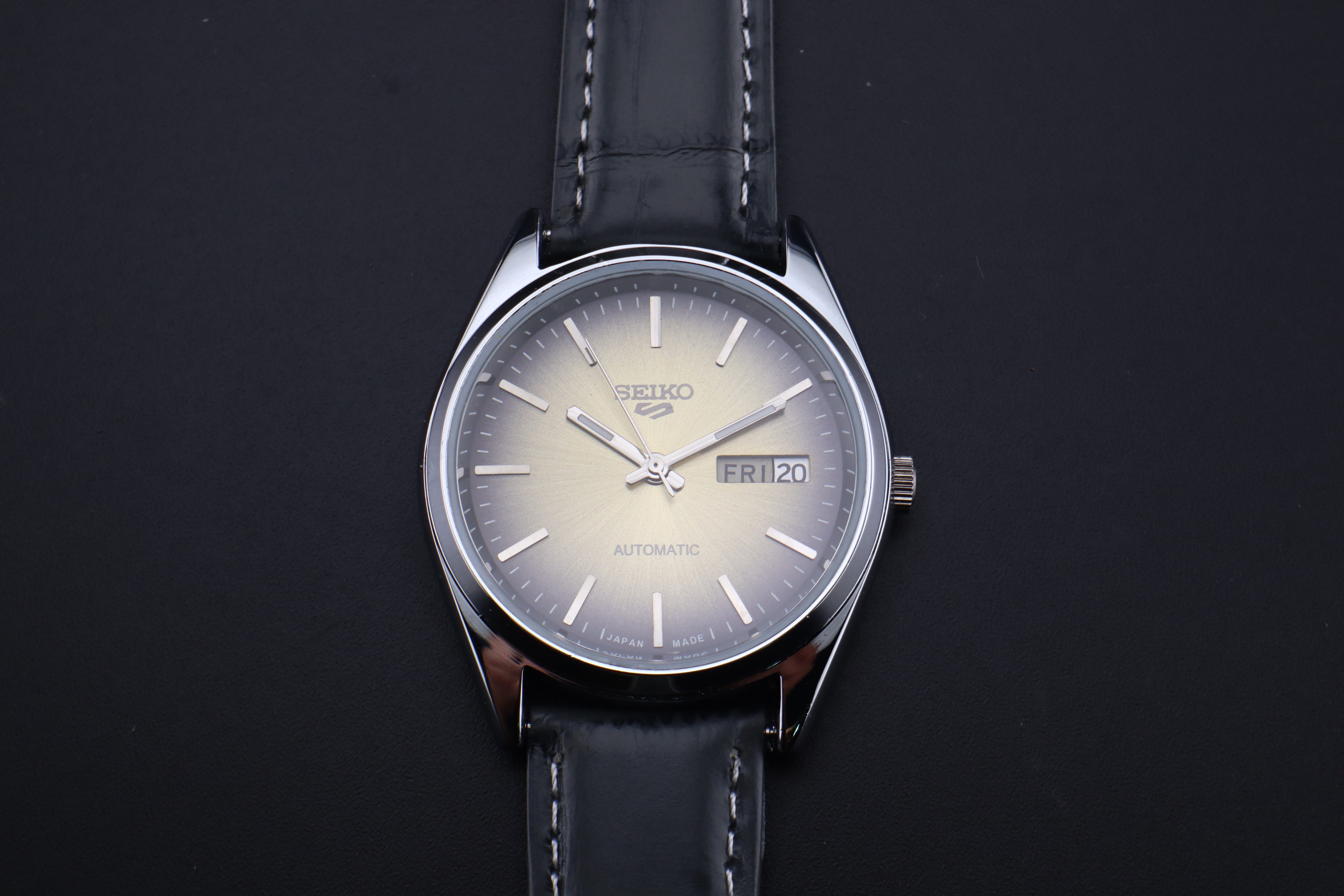 Vintage Seiko 5 Automatic 6309A Men's  Watch D&D- Japan Made - photo 5