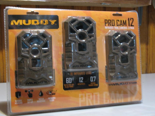Muddy Pro Cam 12 Infrared Trail Camers, 3 Pack, BRAND NEW - photo 5