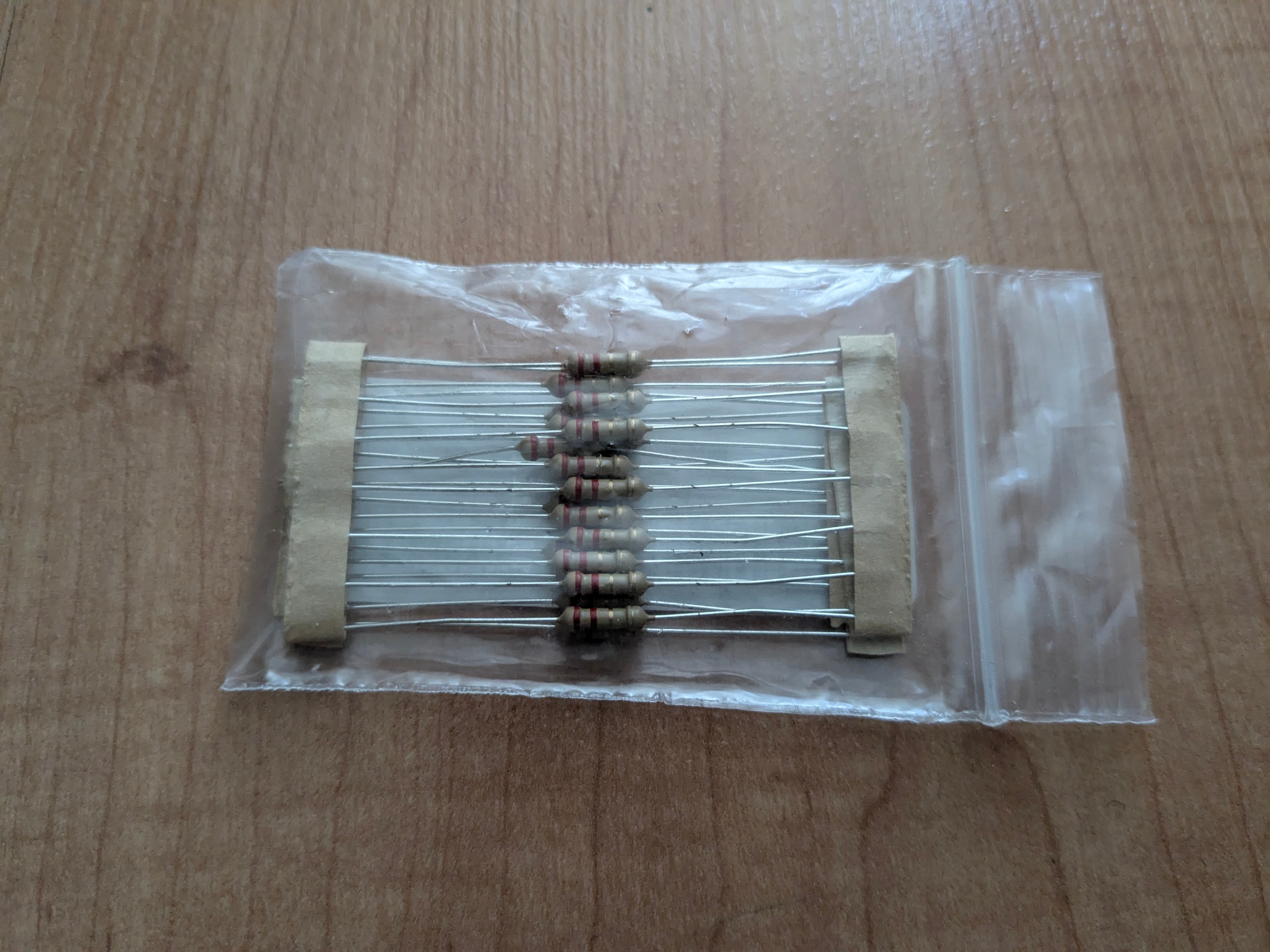 FREE: 2.2 OHM Resistors 1/2 watt %5 (25 pcs) - photo 2