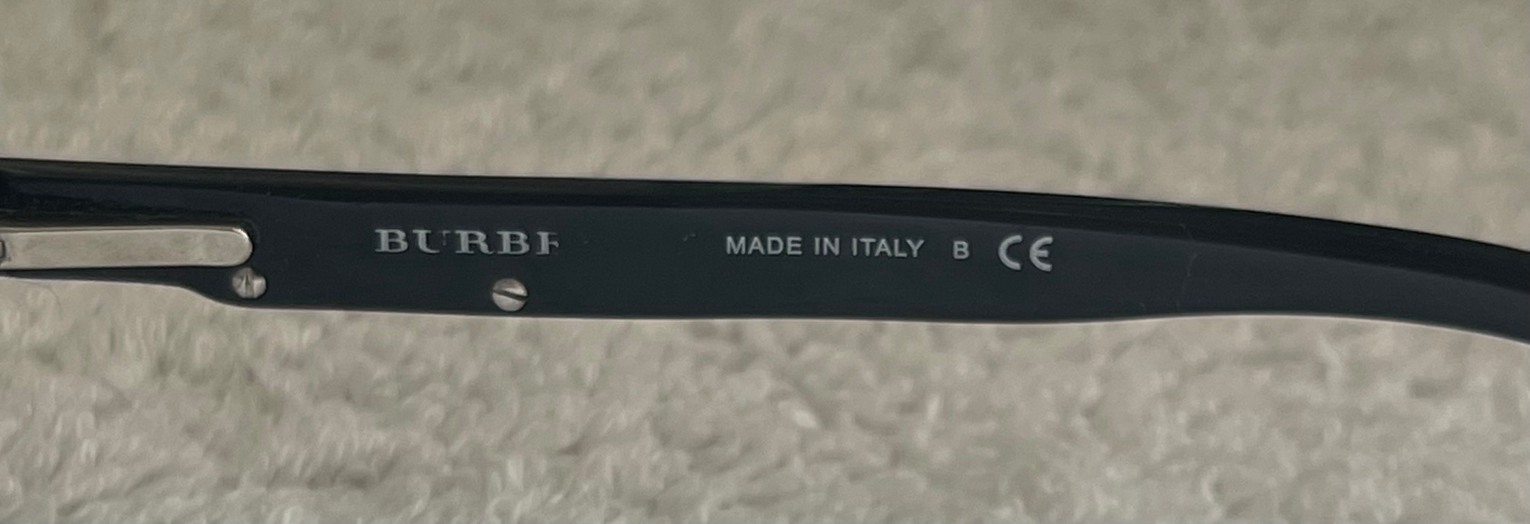 Vintage Burberry Black Designer Eyeglass Frames (B 2076) - photo 4