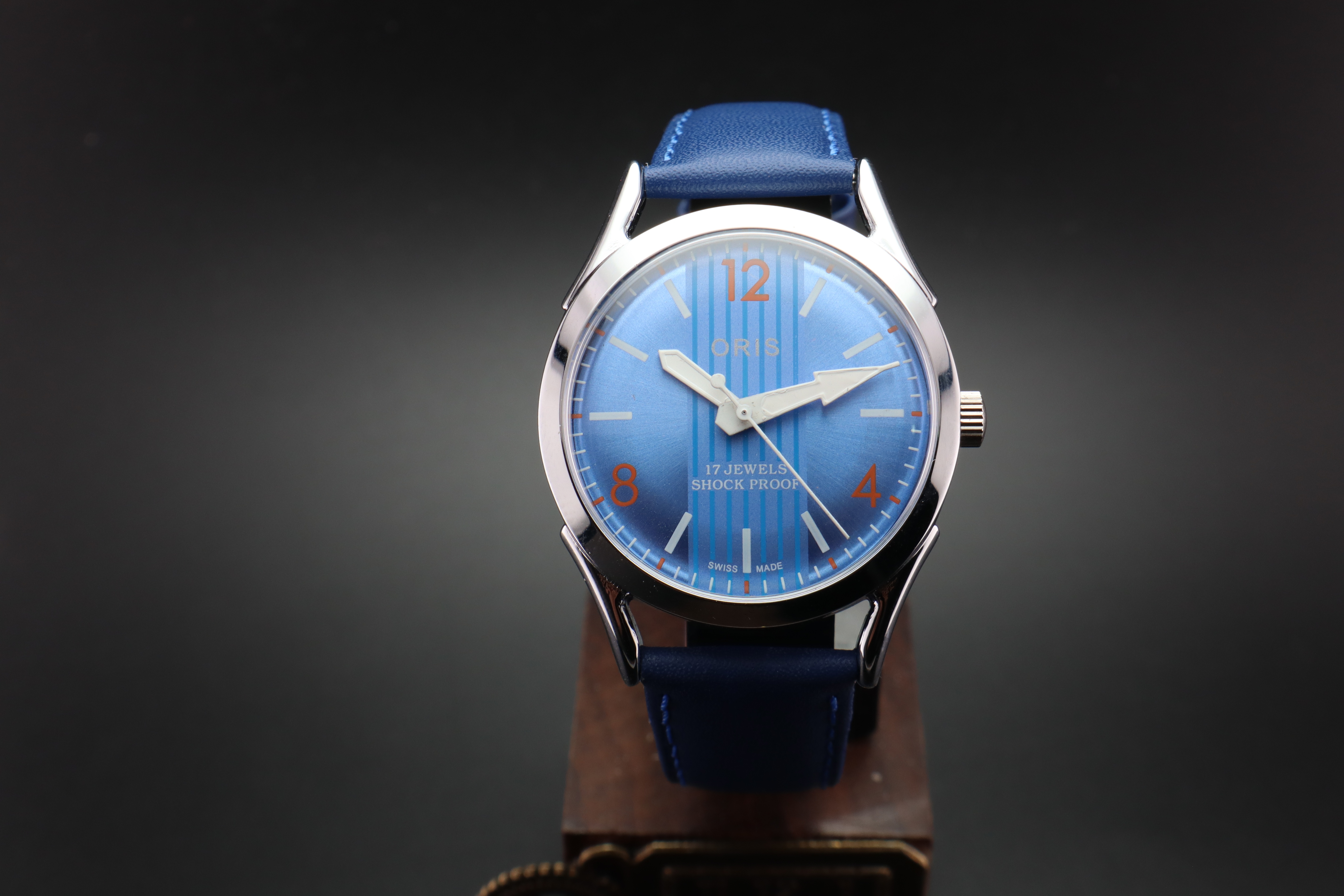 Vintage Oris Swiss ST-96 Hand Wind Mechanical Men's Watch - photo 2