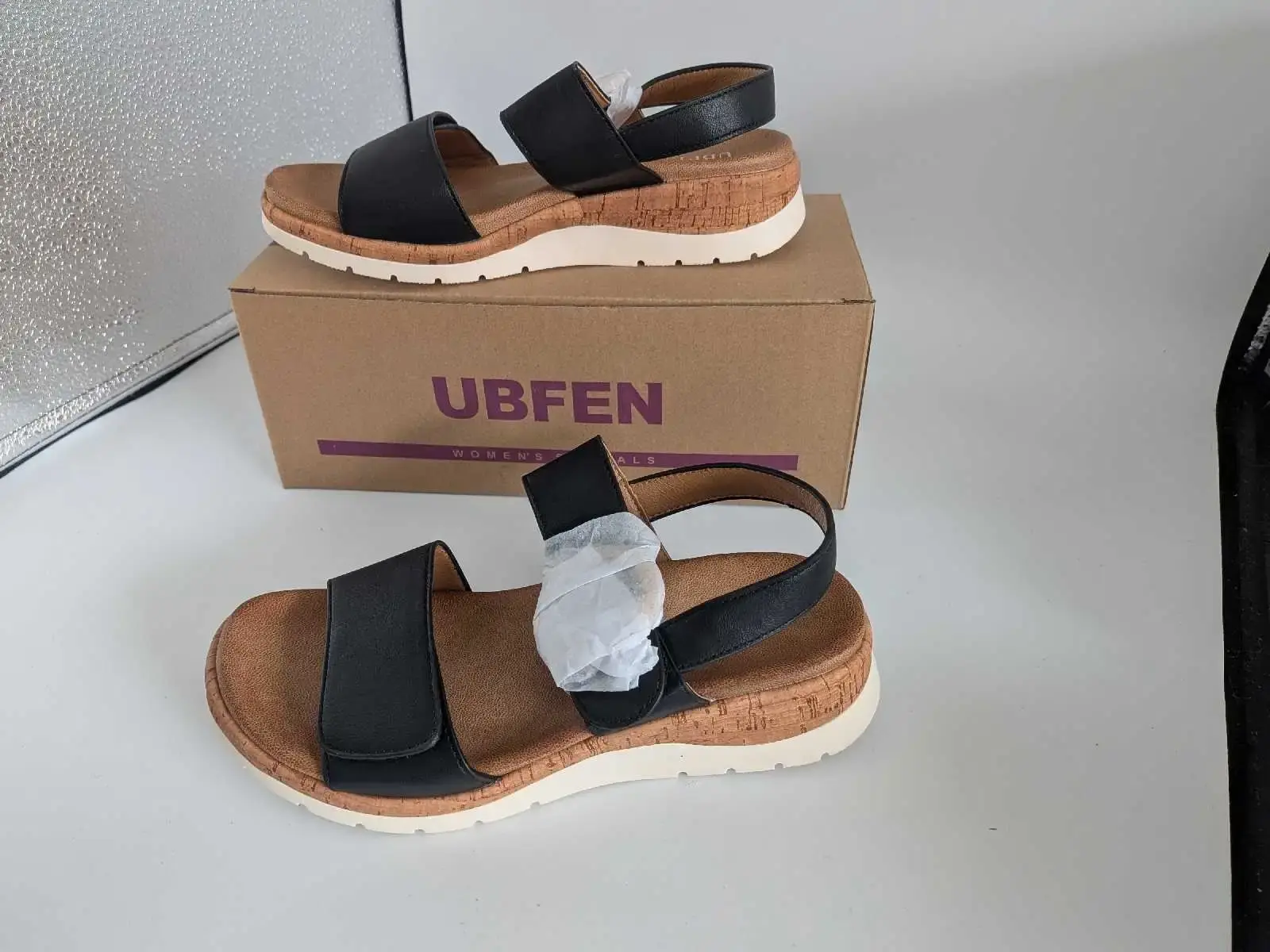 UBFEN Sandals Black Size 6 - photo 4