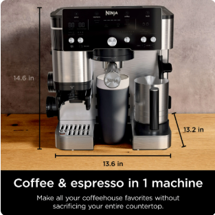 Ninja Luxe™ Café Essential Series 2-in-1 Espresso and Coffee - photo 3