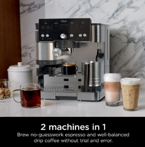 Ninja Luxe™ Café Essential Series 2-in-1 Espresso and Coffee