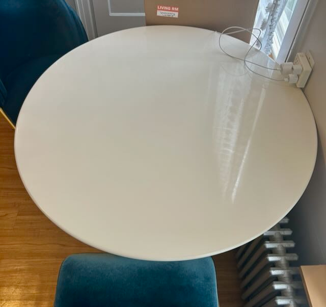 CB2 - Odyssey Brass Dining Table - photo 3
