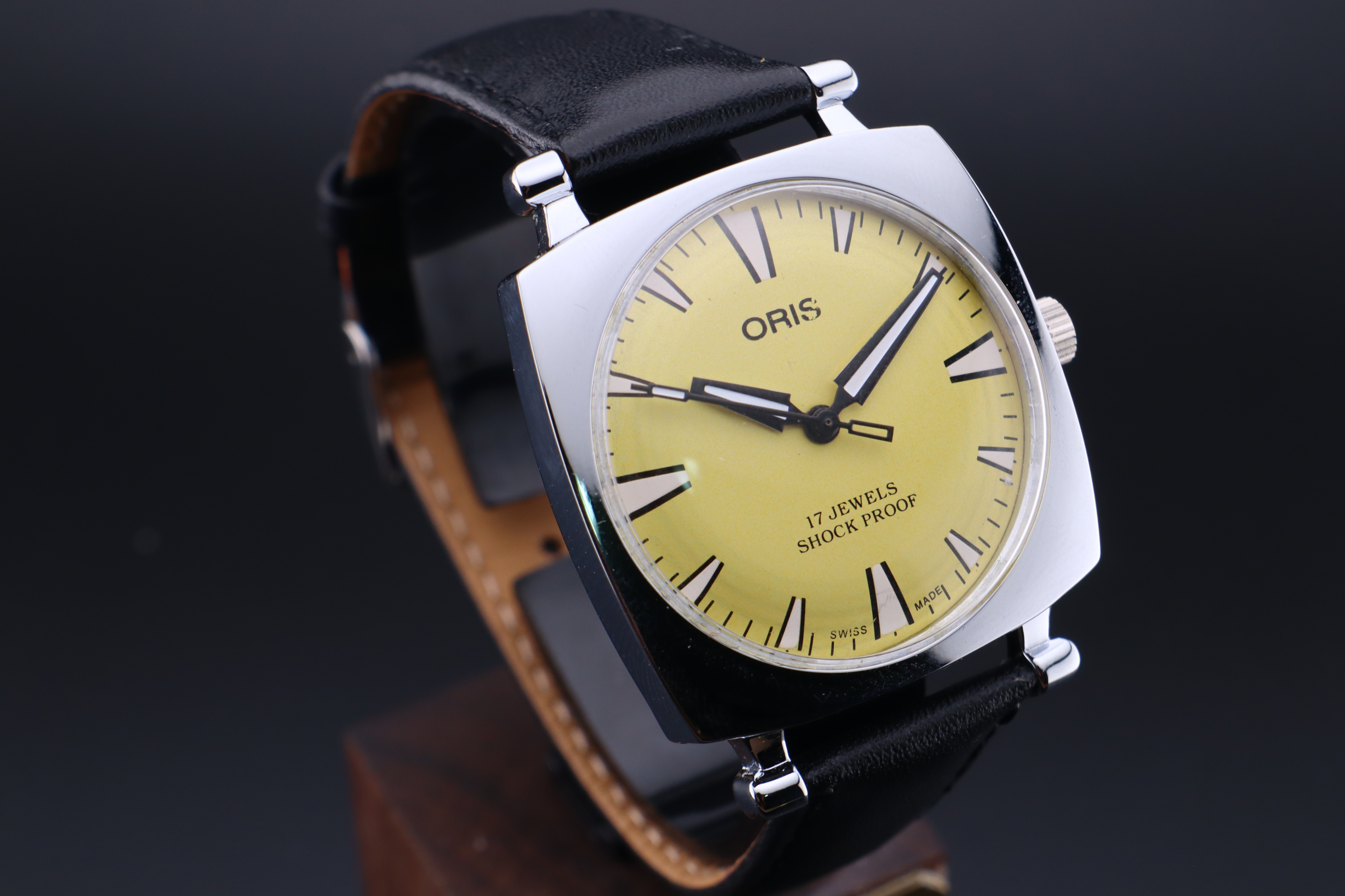 Vintage Oris Swiss ST-96 Hand Wind Mechanical Men's Watch