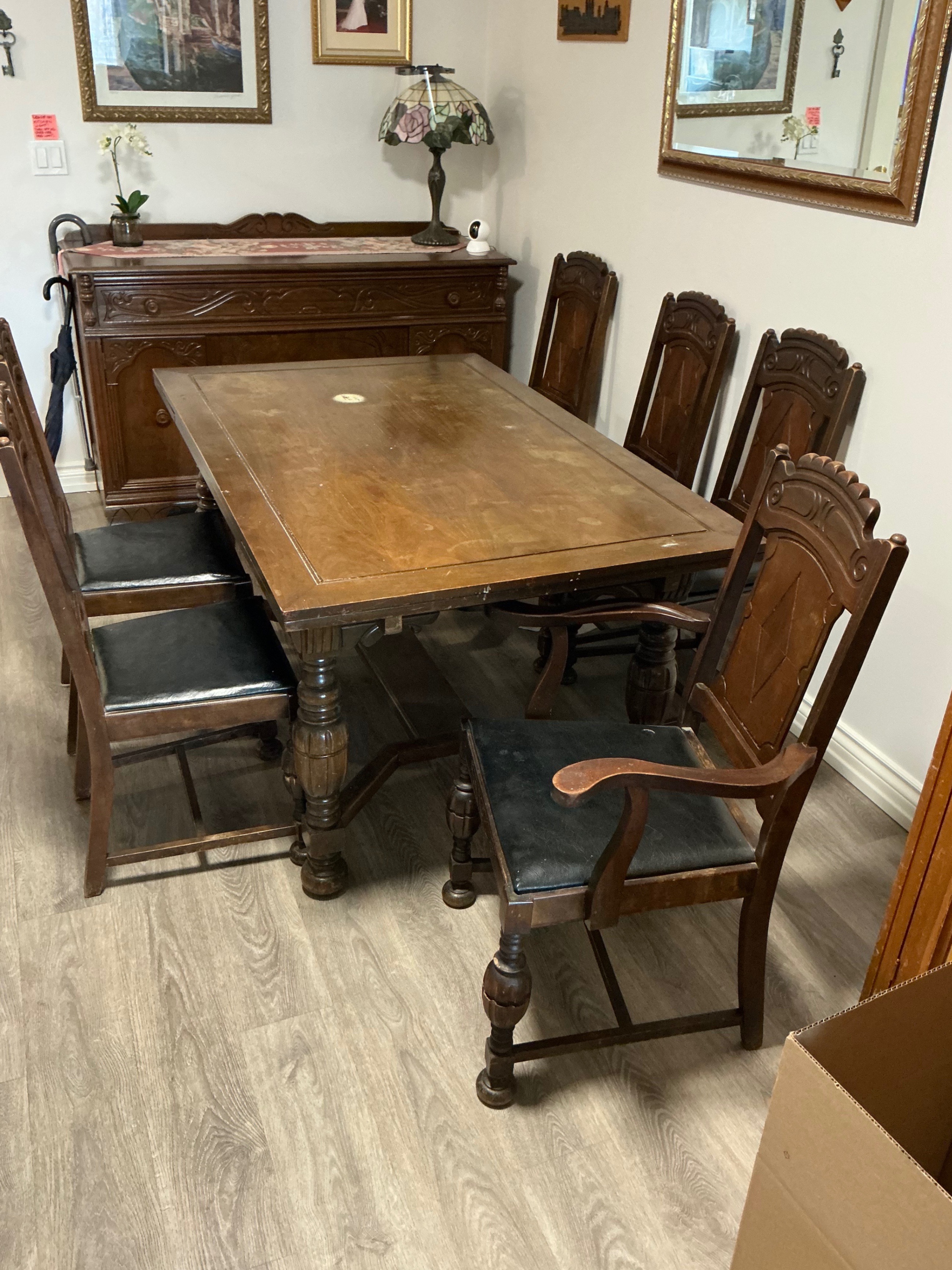 Jacobean-Style Dining Set