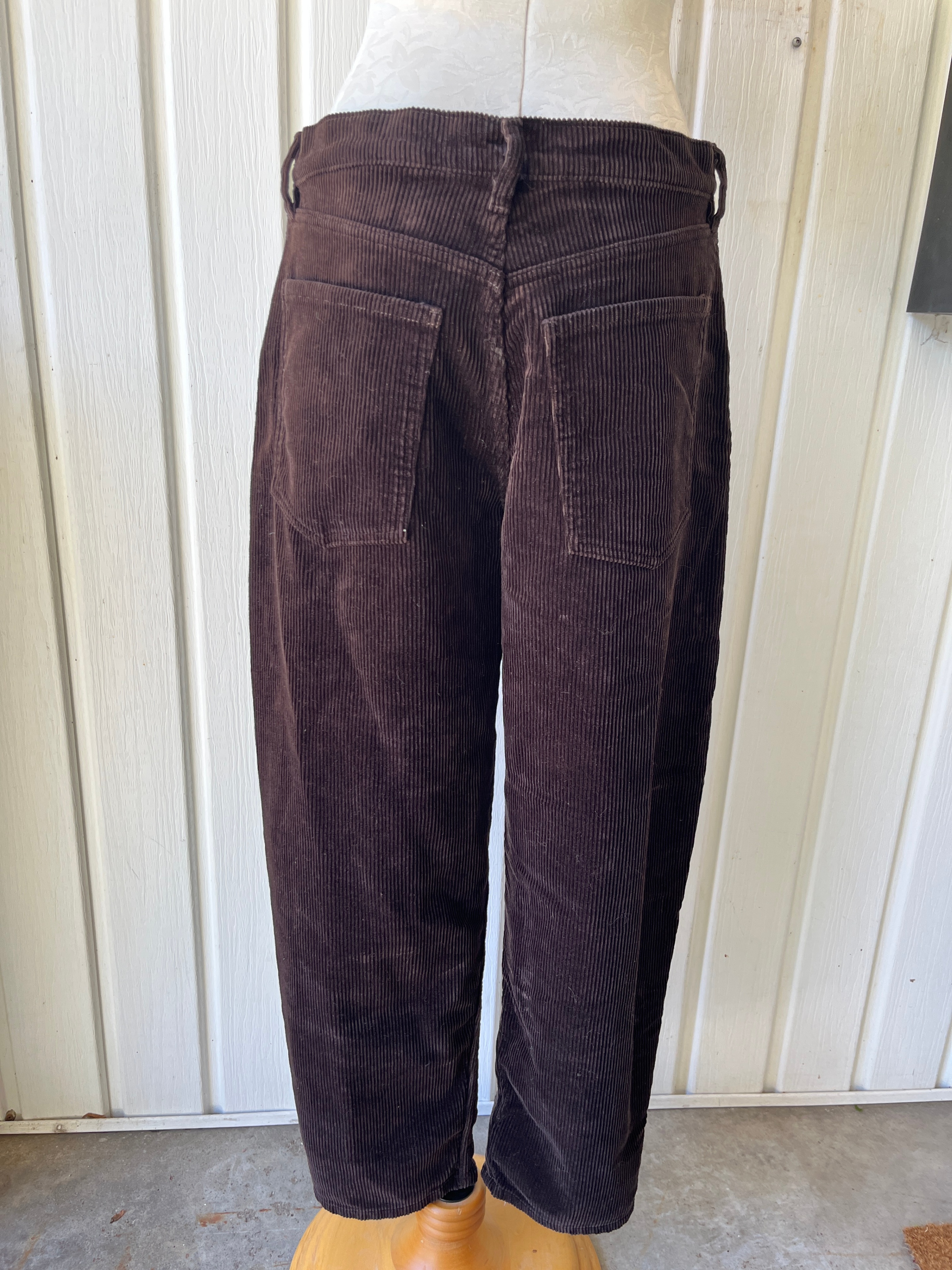 Brown Corduroy Pants - Size 30 - photo 2