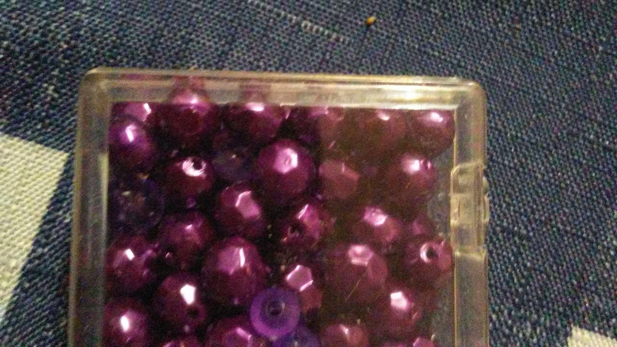 Container of Beads (Purple Mixed) - photo 2
