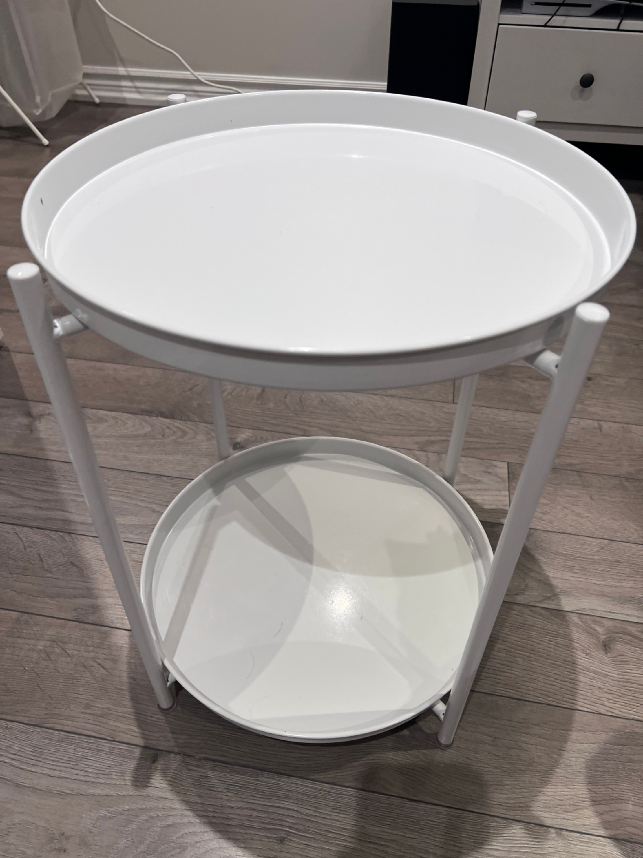 IKEA GLADOM Tray Table - White