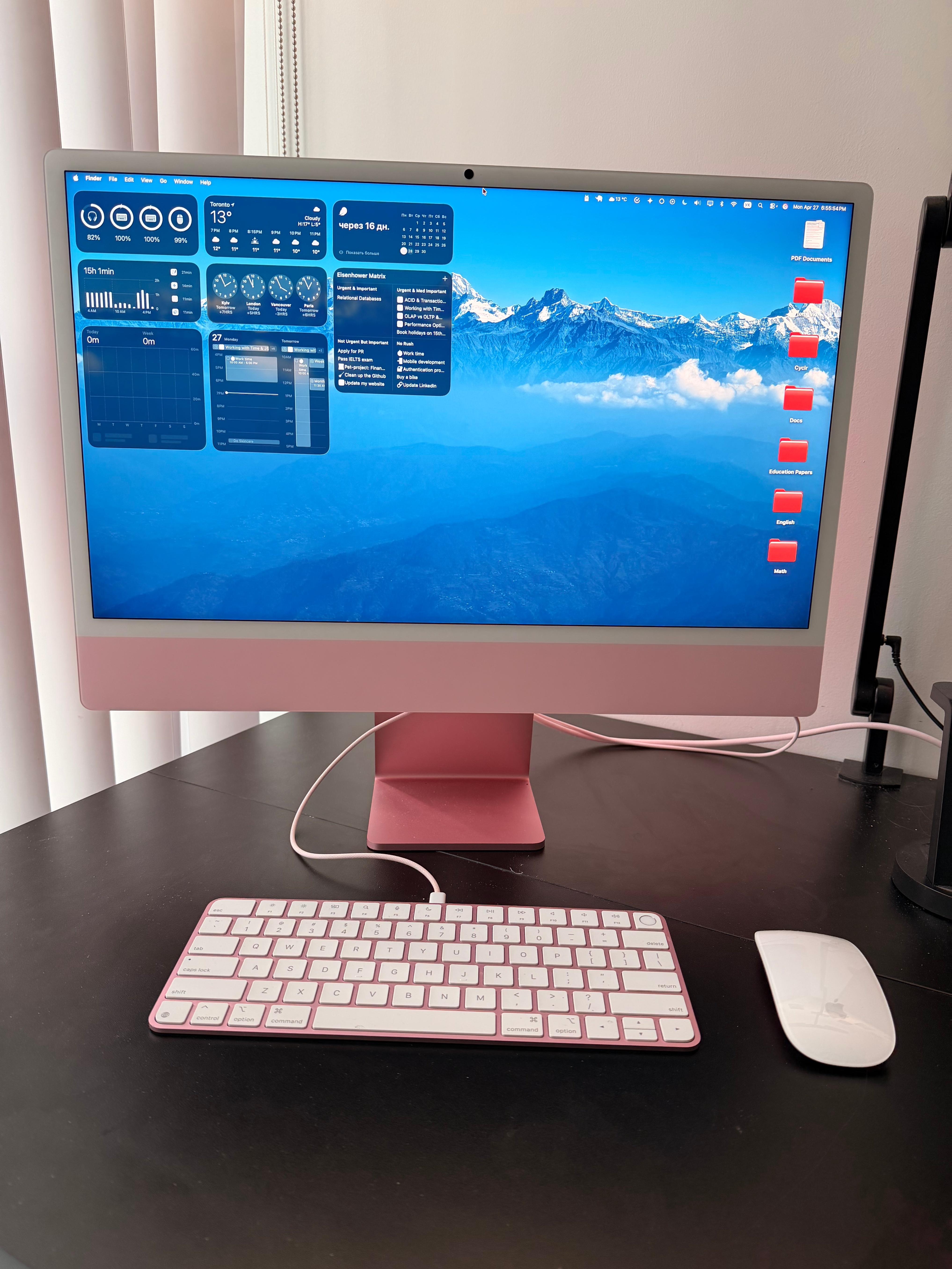 iMac 24" M4 — 24GB RAM / 512GB SSD) — Like New w/ Box
