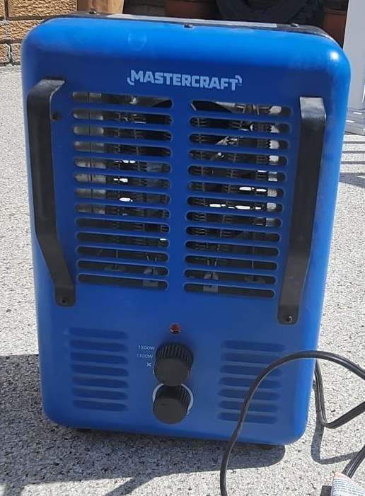 Mastercraft Portable Electric Heater – Great Condition