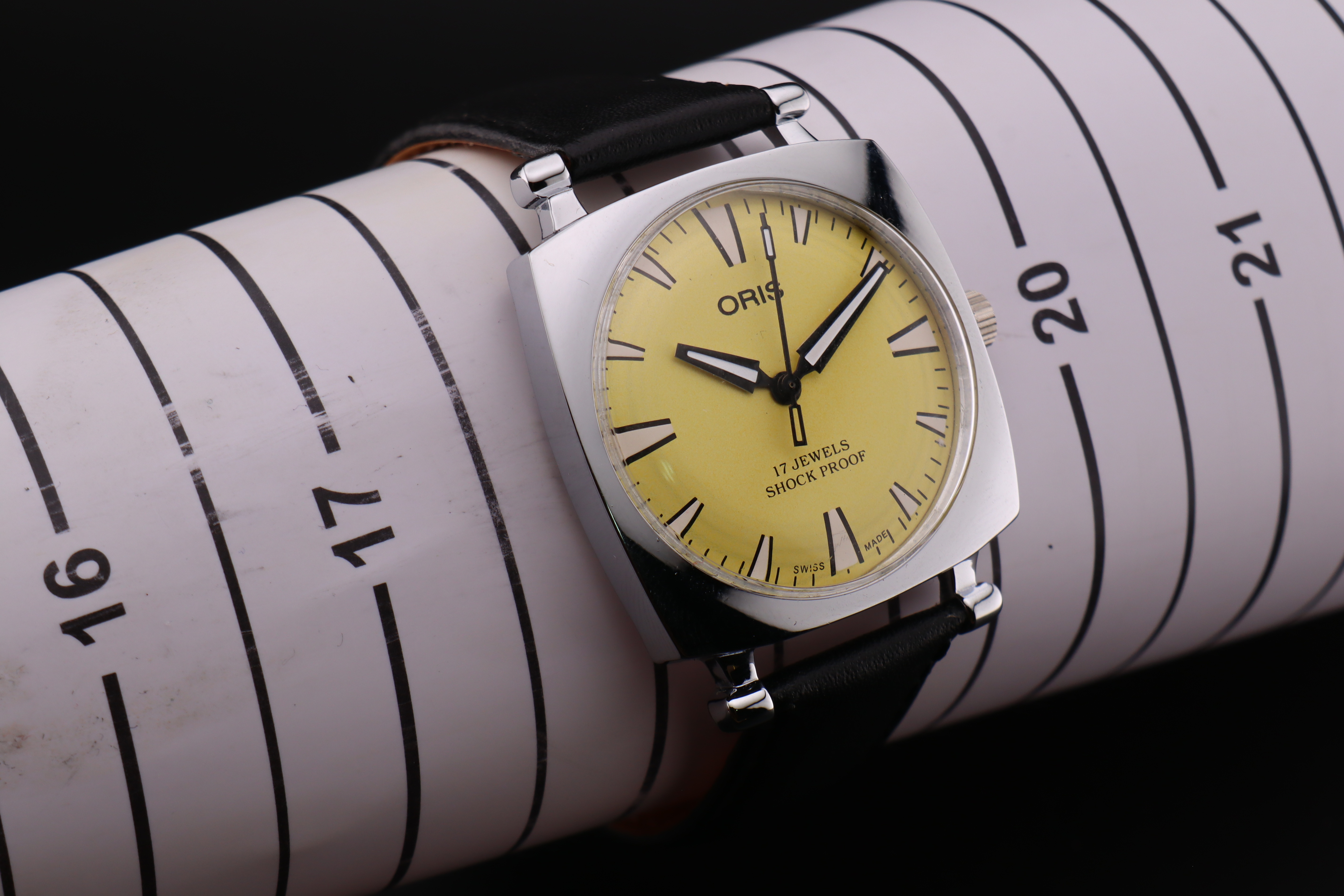 Vintage Oris Swiss ST-96 Hand Wind Mechanical Men's Watch - photo 4