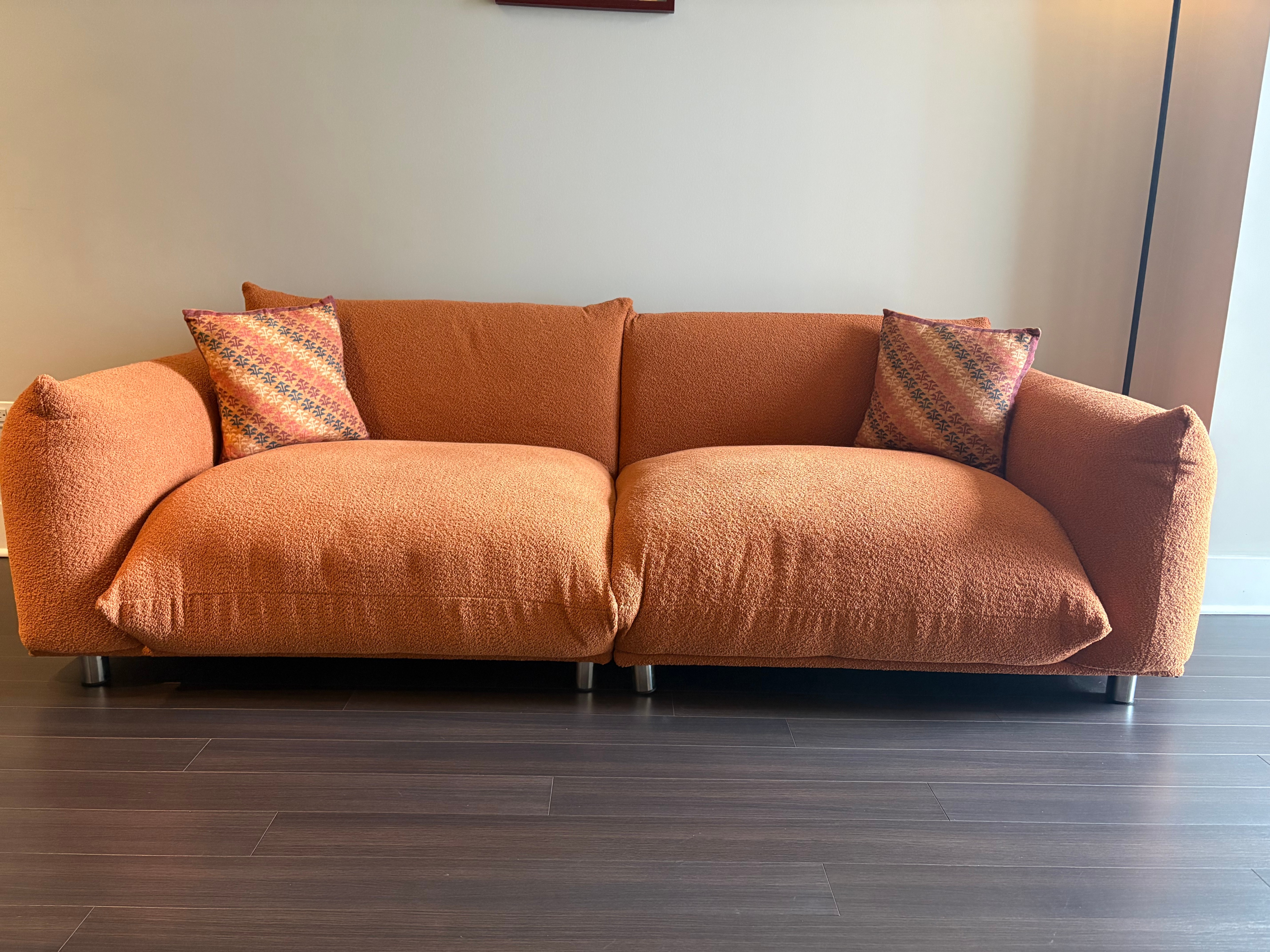 3 Seater Upholstered Sofa - 88.9"