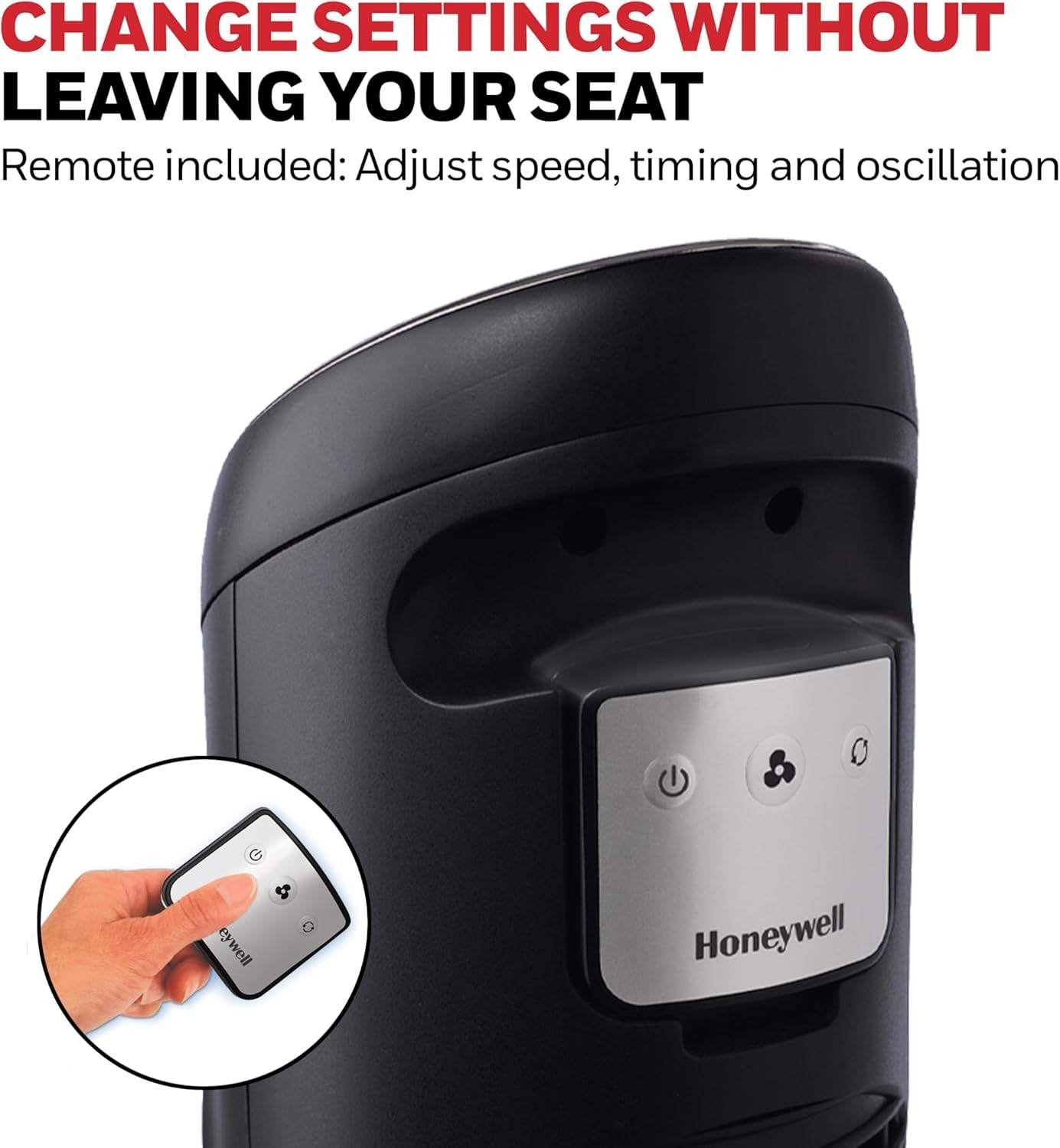 Honeywell QuietSet 5 Tower Fan - photo 2