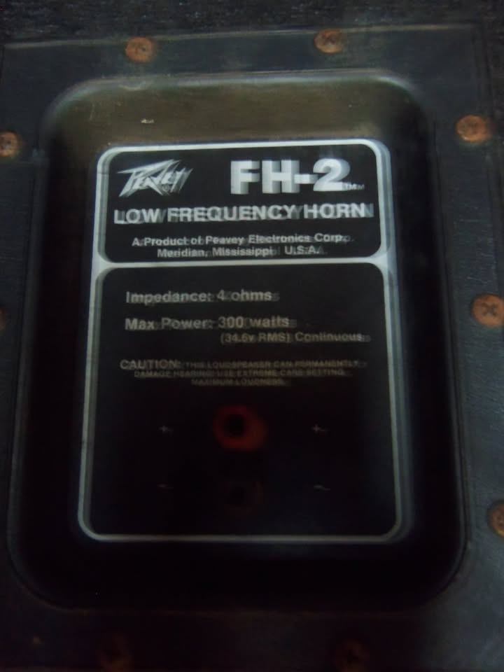 Peavey FH-2 Speakers (subwoofer)