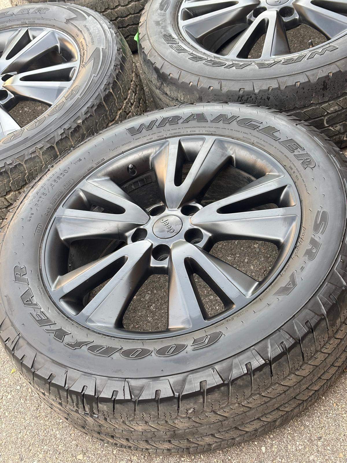 OEM 20”GrandCherokee/Durango/Wrangler(5x127)+275/55/R20 Goodyear - photo 3