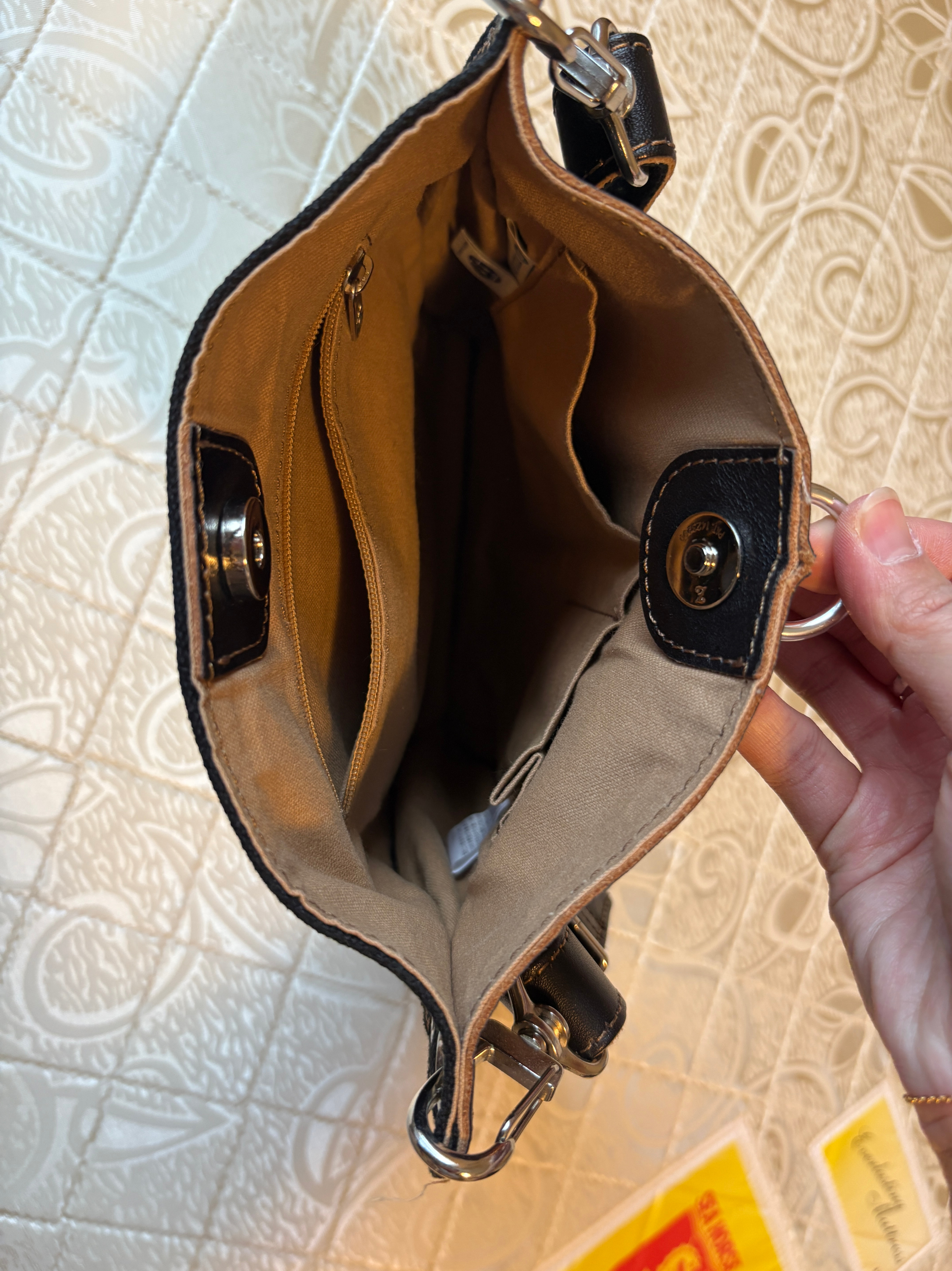 Katharine Hamnett black leather handbag - photo 3