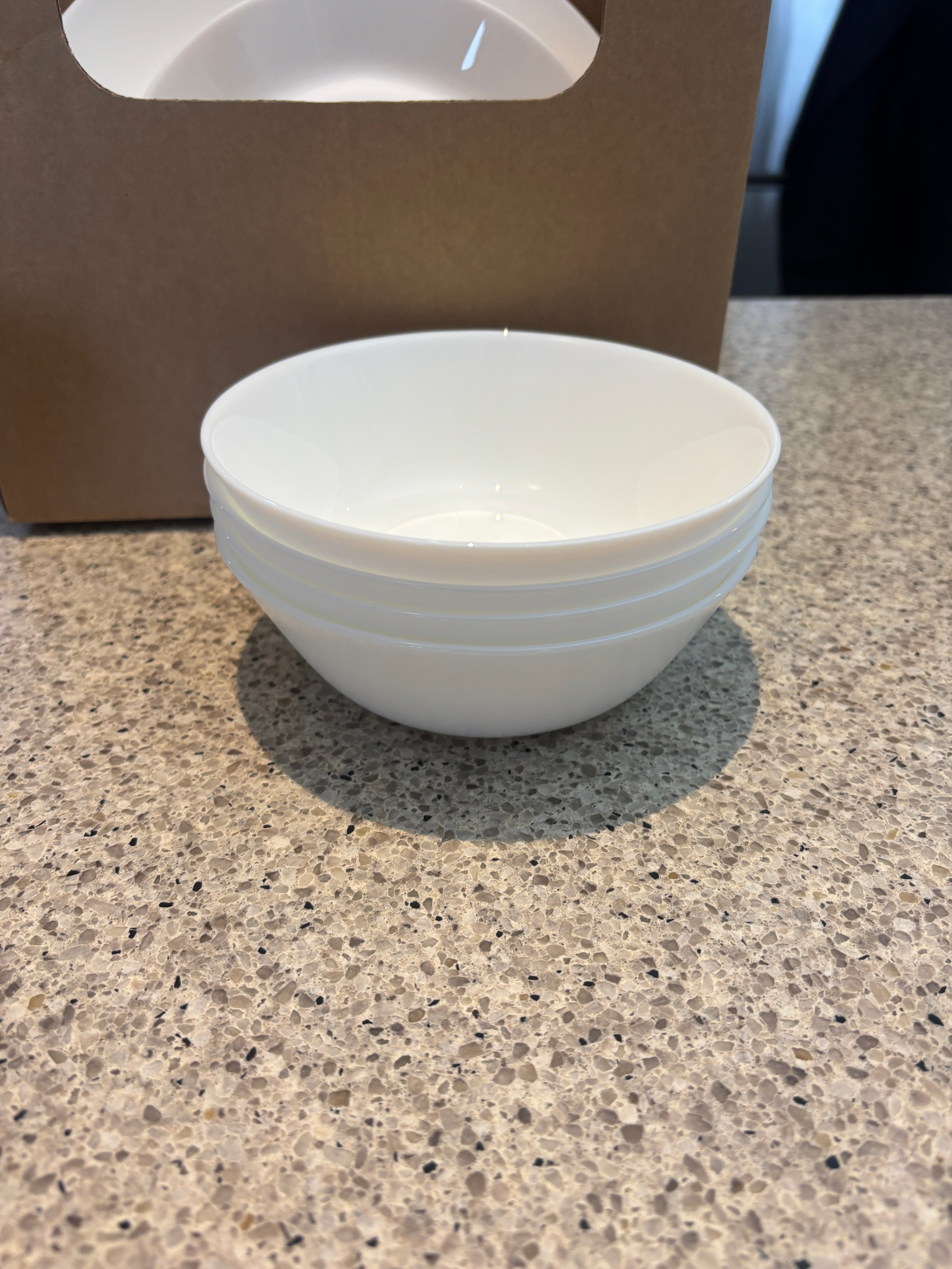 IKEA OFTAST 16-piece White Dinnerware Set (Tempered Glass) - photo 3