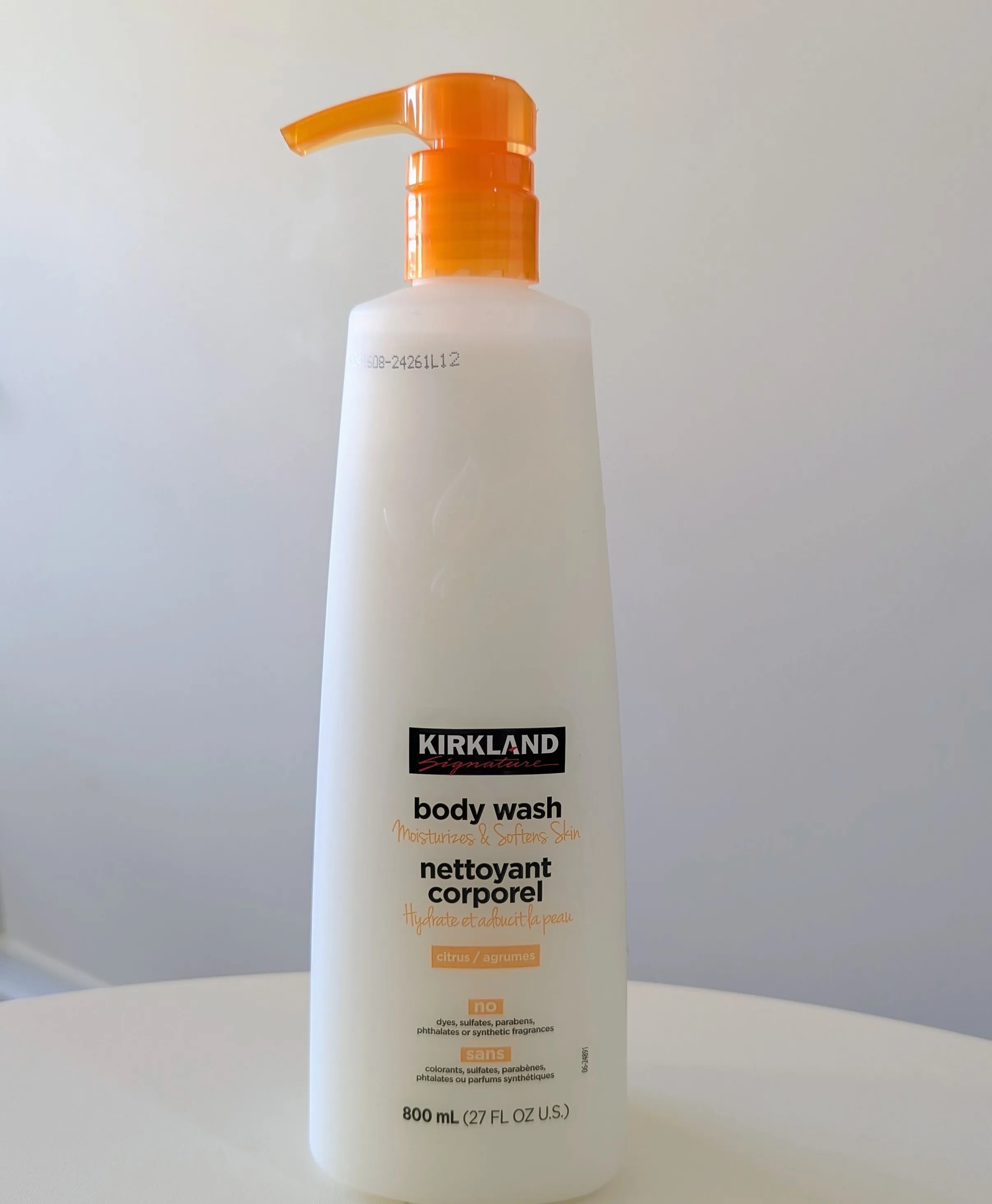 BNIP Kirkland body wash