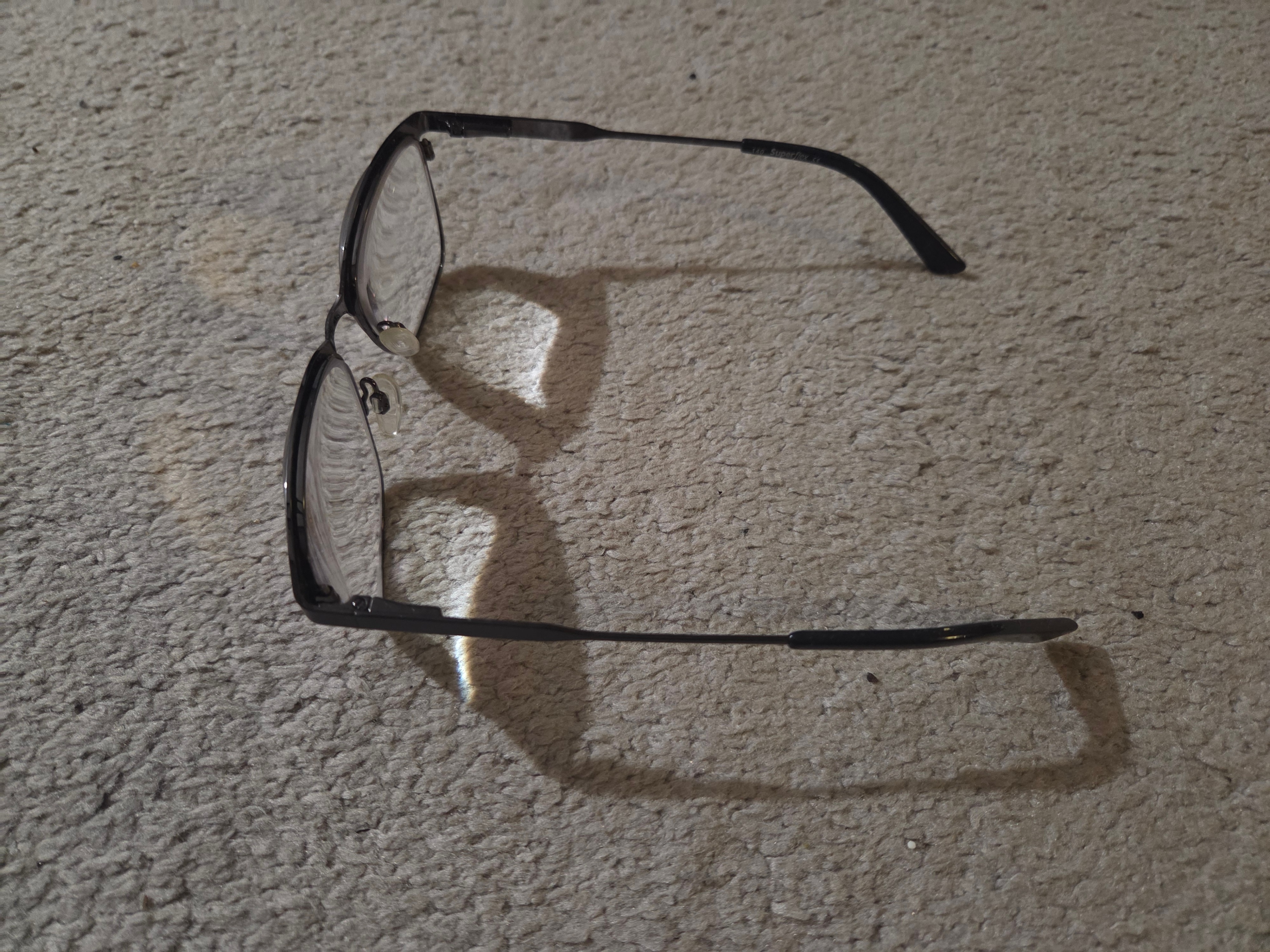 Superflex SF-575 M203 51-16-140 Eyeglass Frames + Case, Like New - photo 3