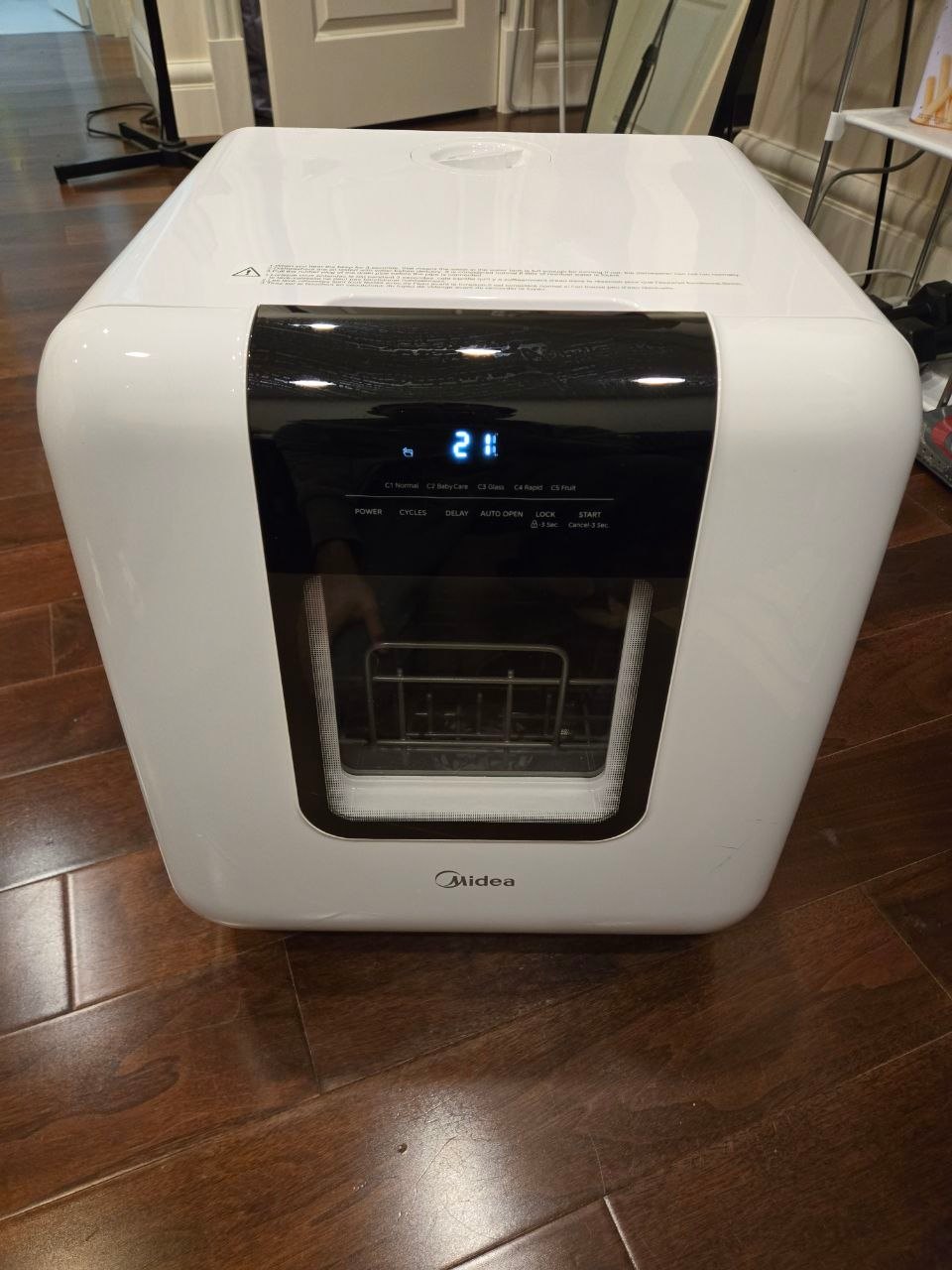 Midea Countertop Dishwasher Portable with 6L(1.59G)