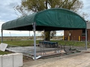 Tent Commercial Green 20'x20'