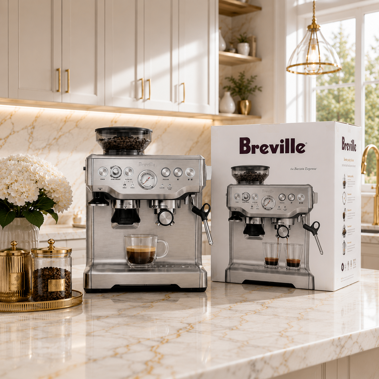 Retail Price$1300-SEALED UNOPENED Breville Barista Express