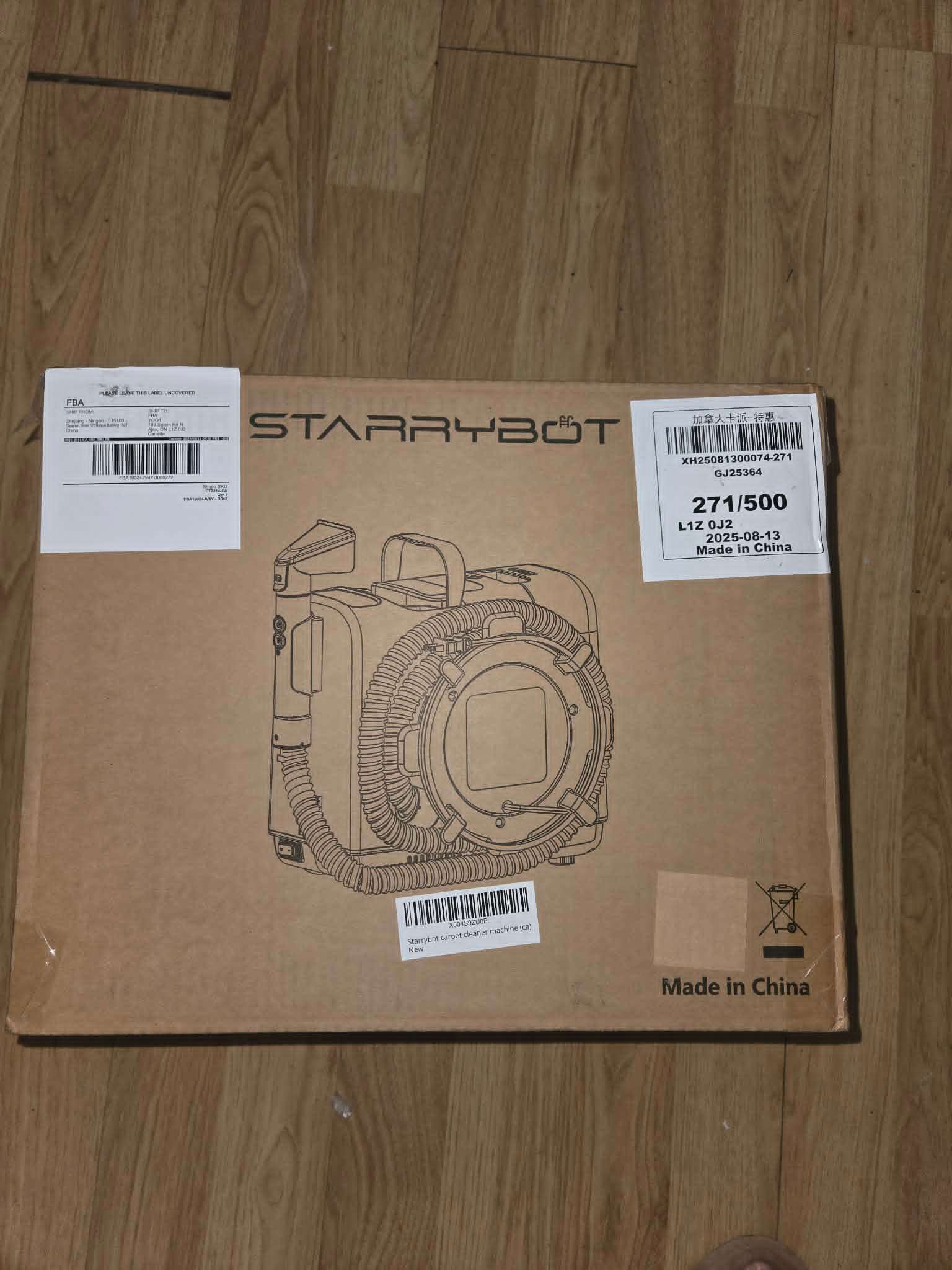 Portable Carpet Cleaner – Brand New - photo 4